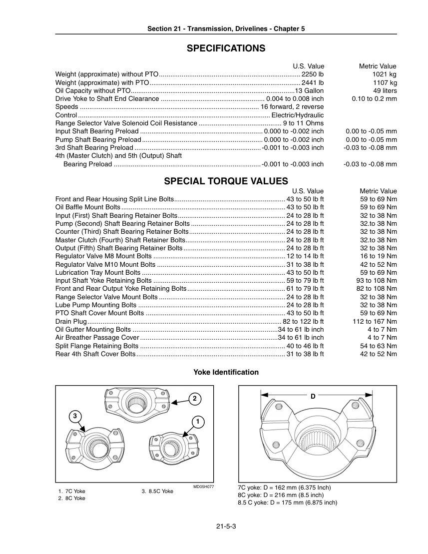 New Holland TJ280 TJ330 TJ380 TJ430 TJ480 TJ530 T9010 T9020 T9030 T9040 T9050 T9060 Series Tractors Service & Repair Manual preview page 3