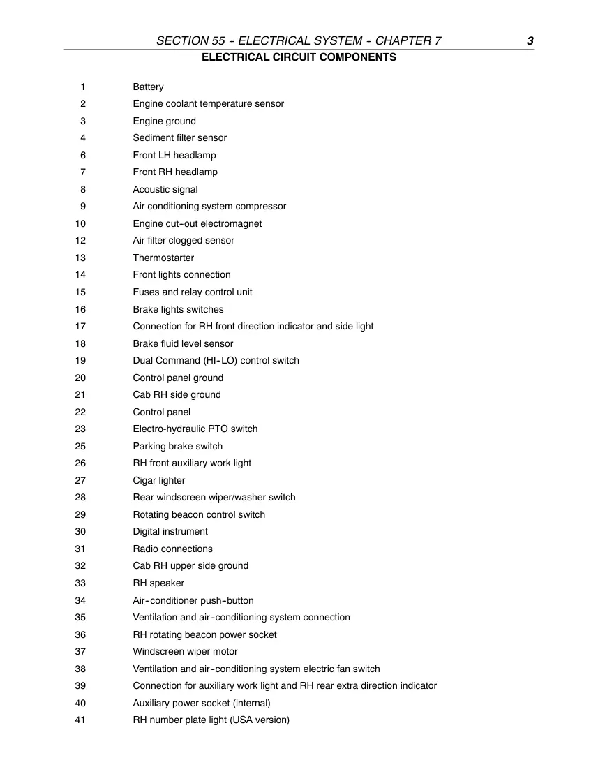 New Holland TL70 TL80 TL90 TL100 Tractor Service & Repair Manual preview page 3