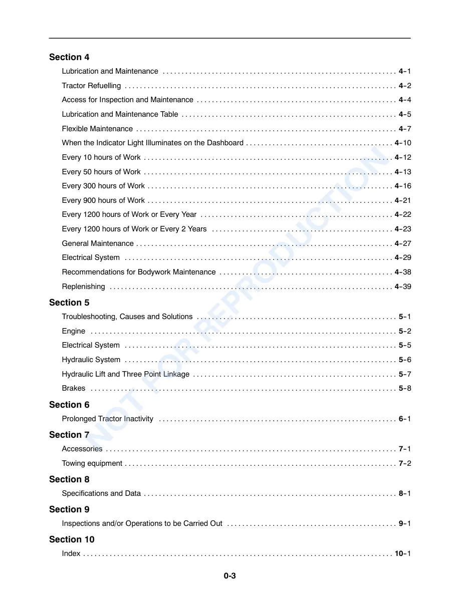 New Holland TN60A TN70A TN75A Tractor Operator's Manual preview page 5