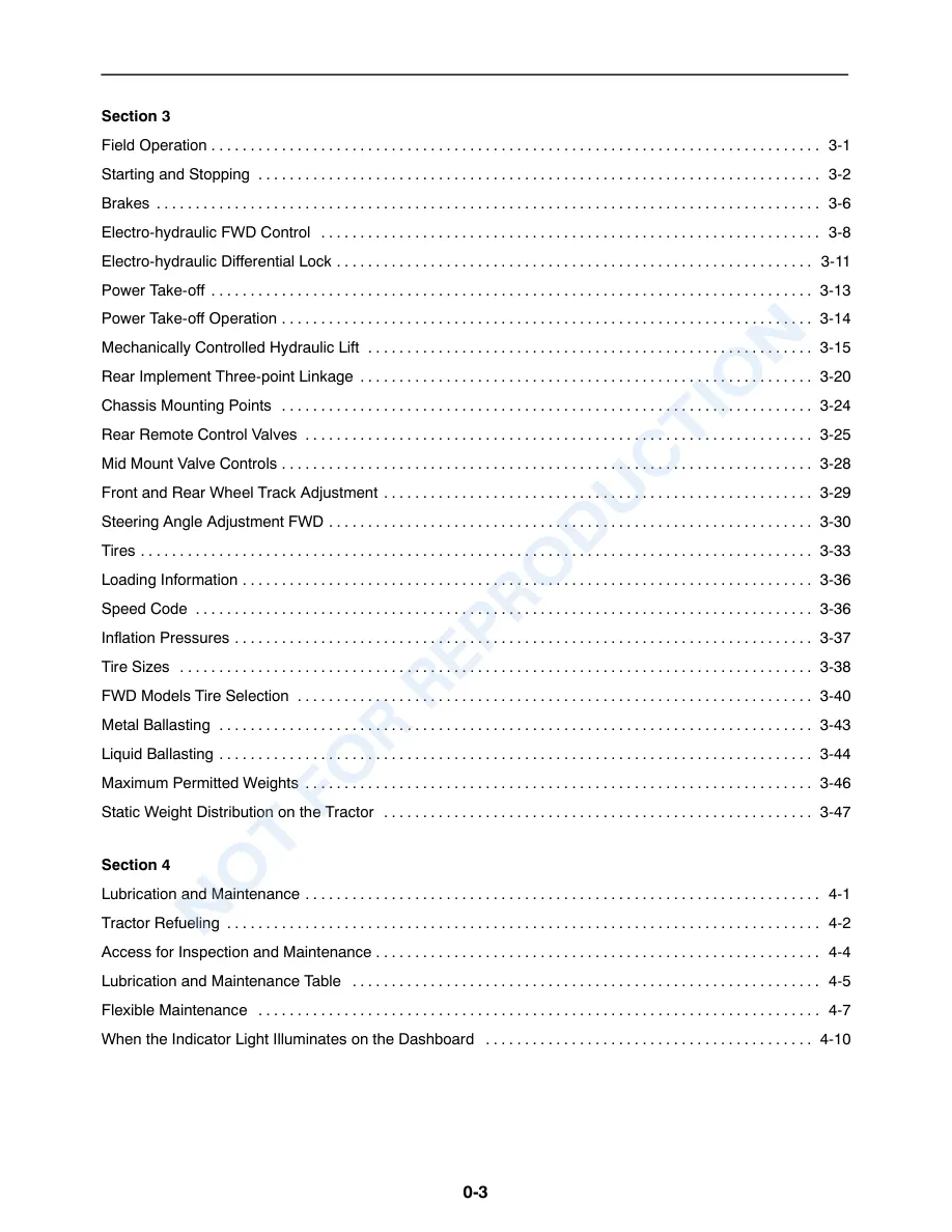 New Holland TN60SA TN70SA TN75SA Tractor Operator's Manual preview page 4