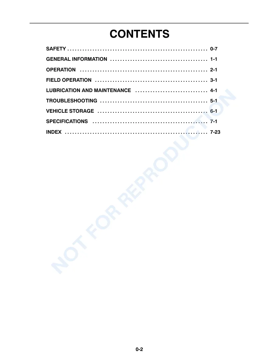 New Holland TT45A TT50A Tractor Operator's Manual preview page 3
