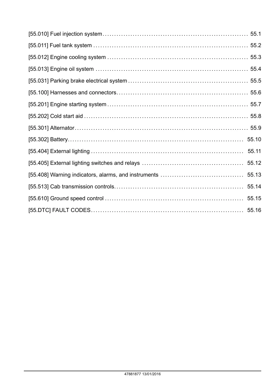 New Holland Workmaster 33 37 Tractor Service & Repair Manual preview page 6