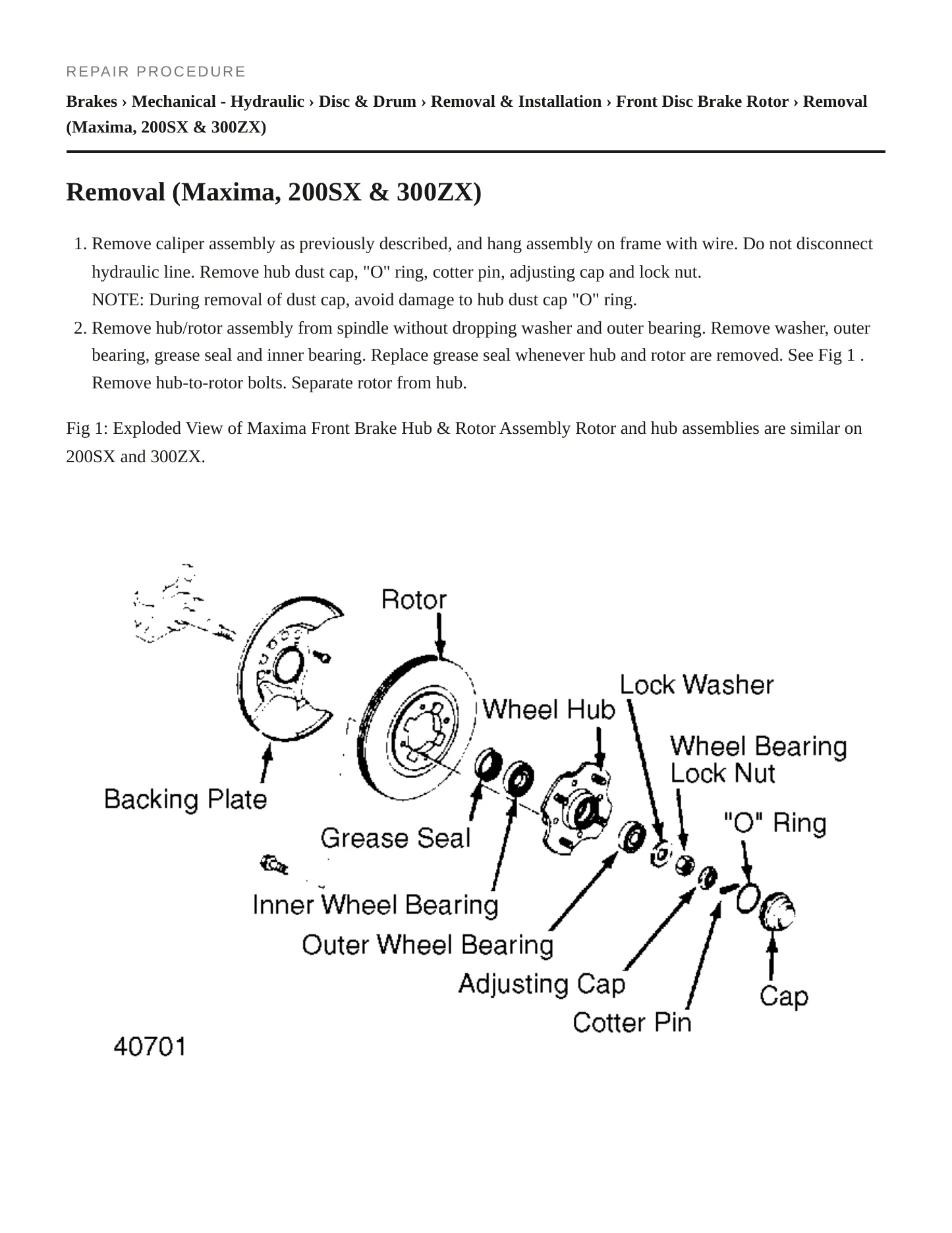 1984 Nissan Maxima Service and Repair Manual preview page 4