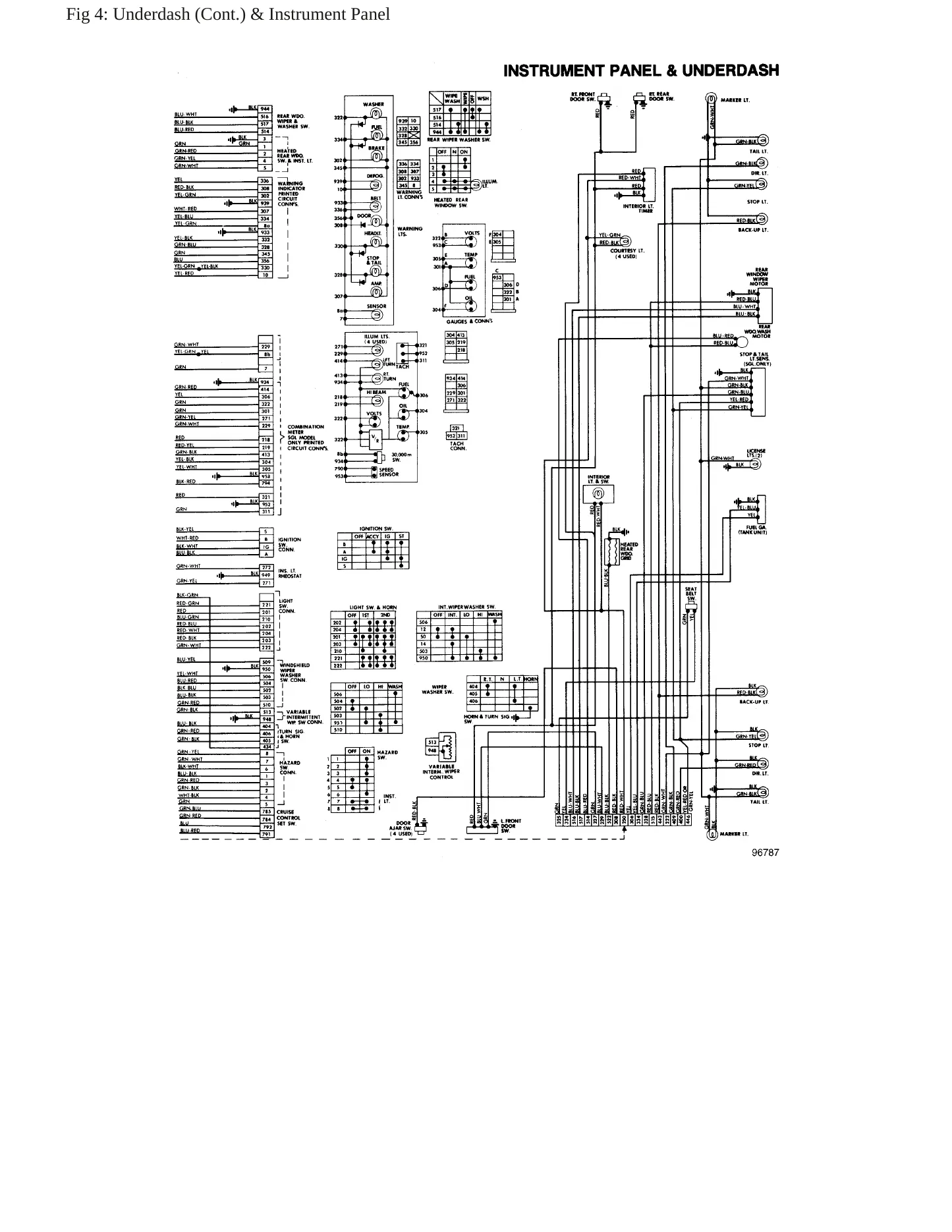 1984 Nissan Stanza Service and Repair Manual preview page 8