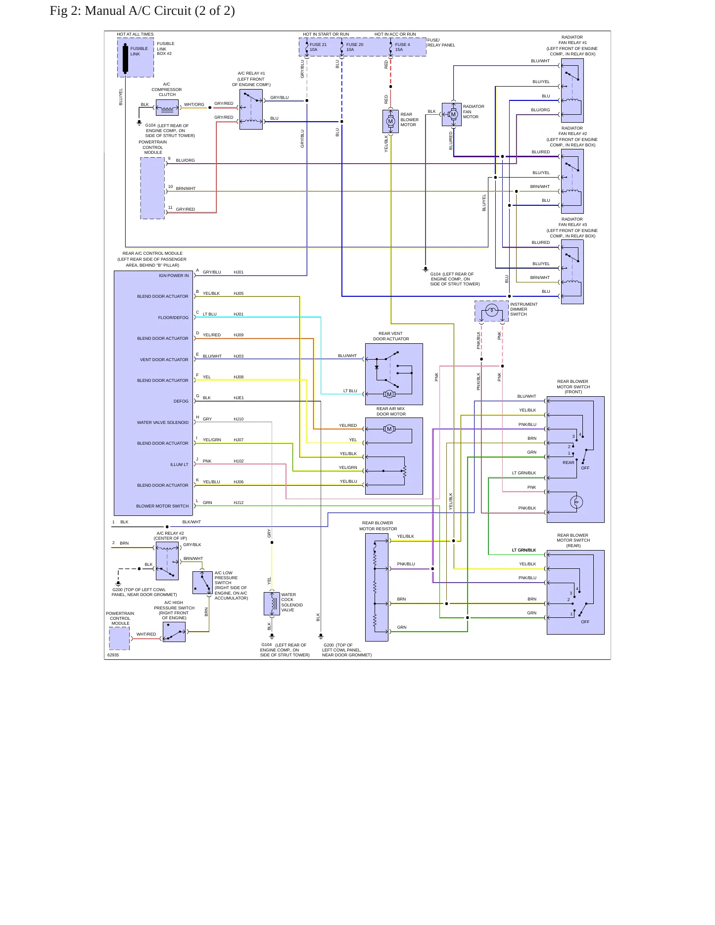 1993 Nissan Quest Service and Repair Manual preview page 5