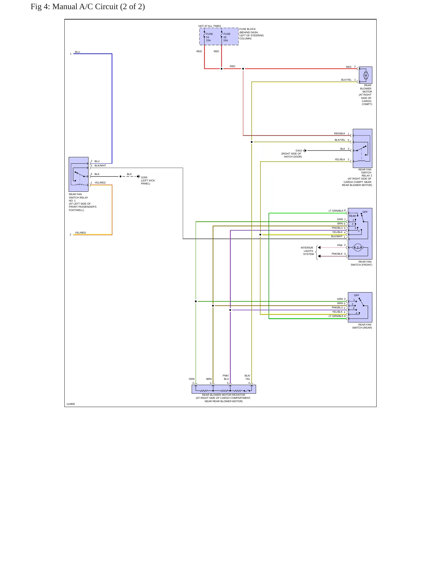1999 Nissan Quest Service and Repair Manual preview page 8