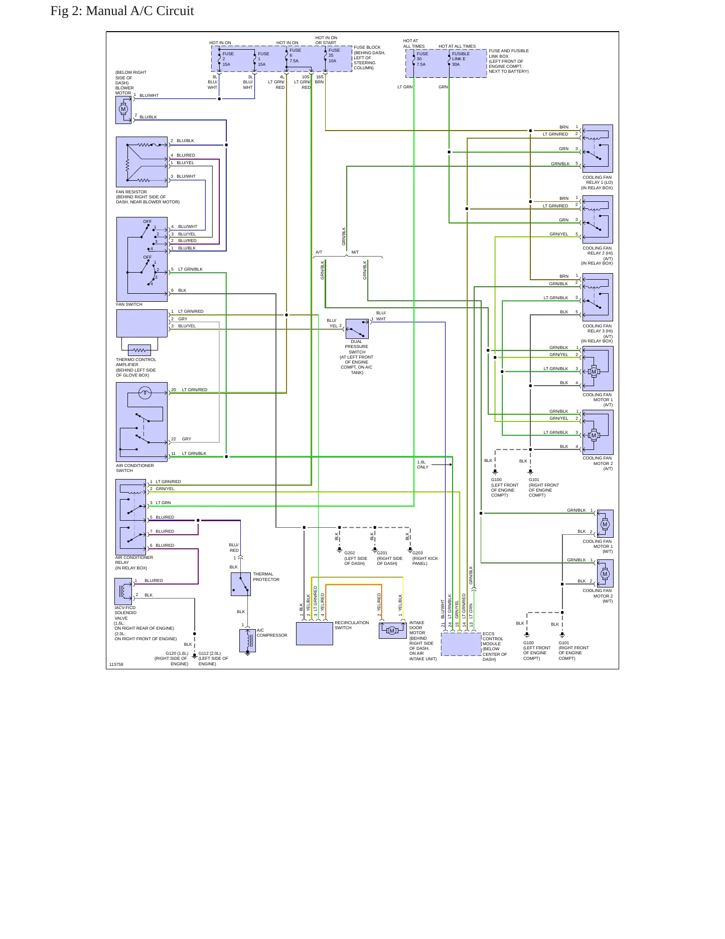 1999 Nissan Sentra service manual page 6