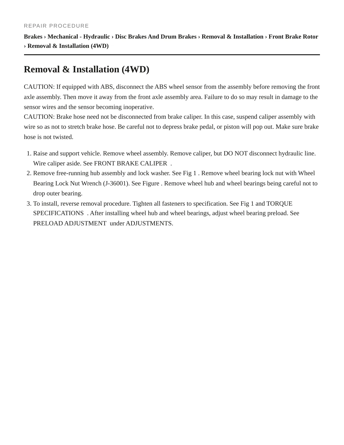 2002 Nissan Frontier service manual page 5