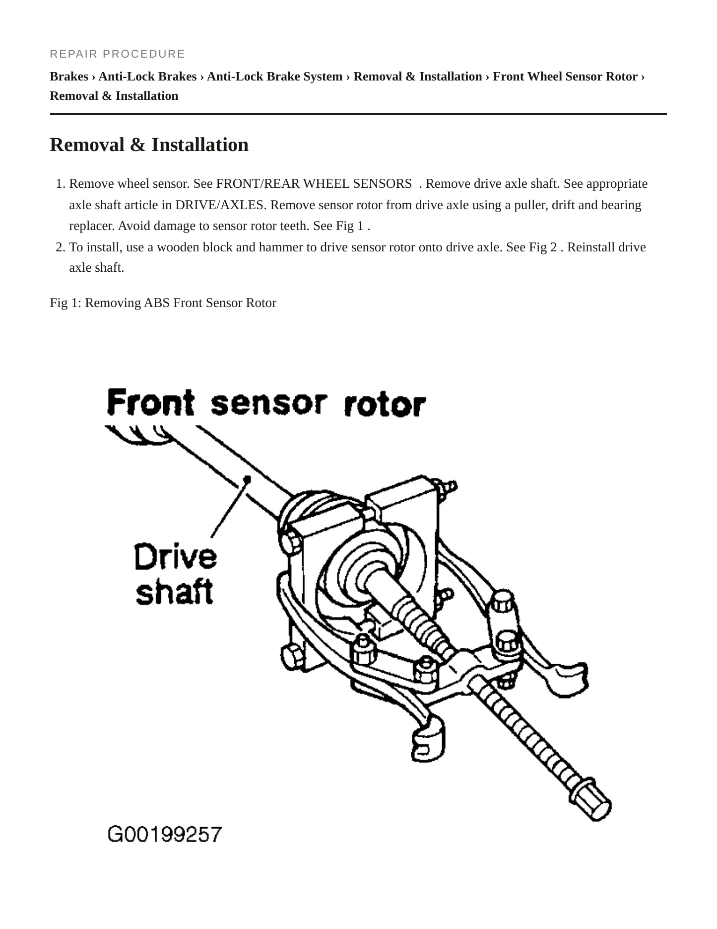 2002 Nissan Quest Service and Repair Manual preview page 5
