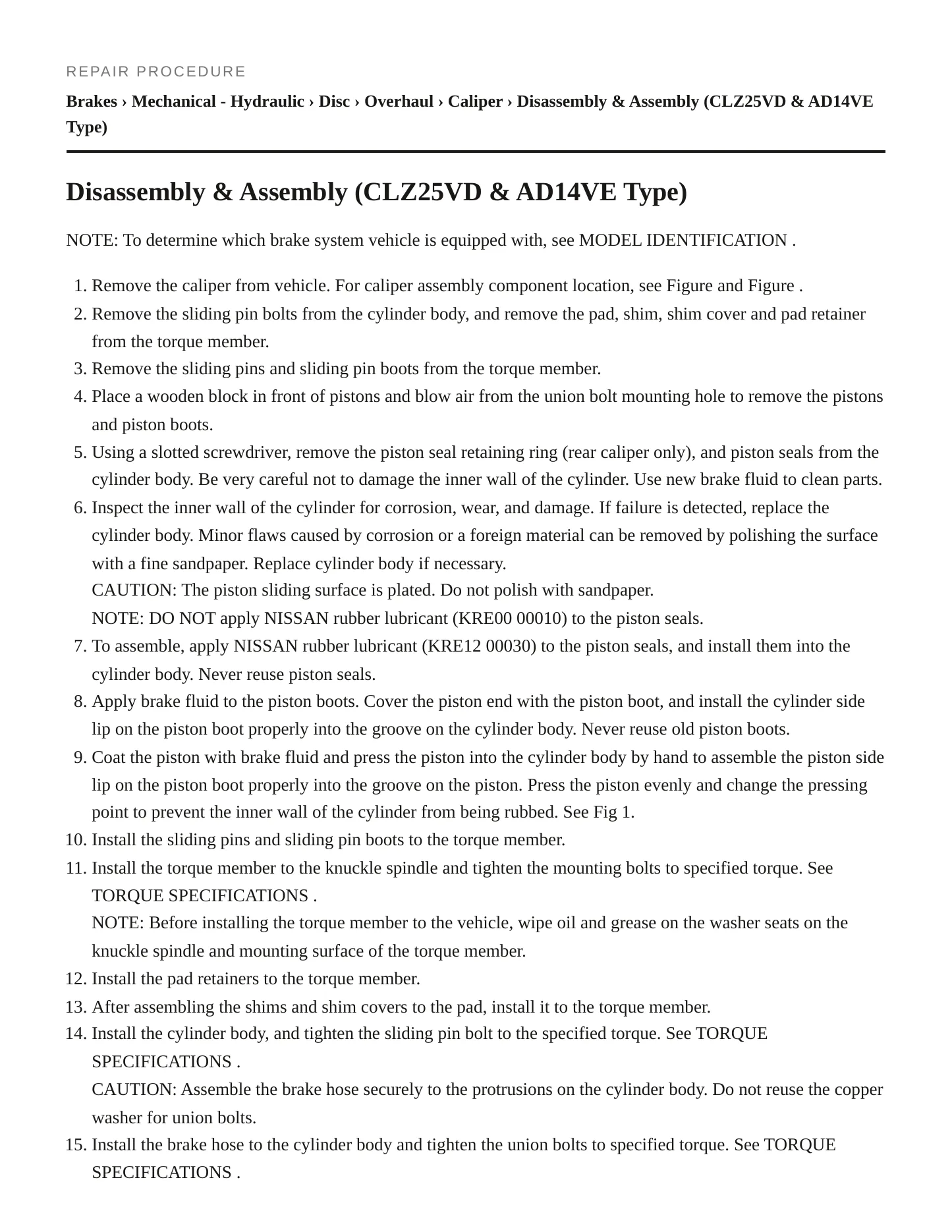 2003 Nissan 350Z Service and Repair Manual preview page 3