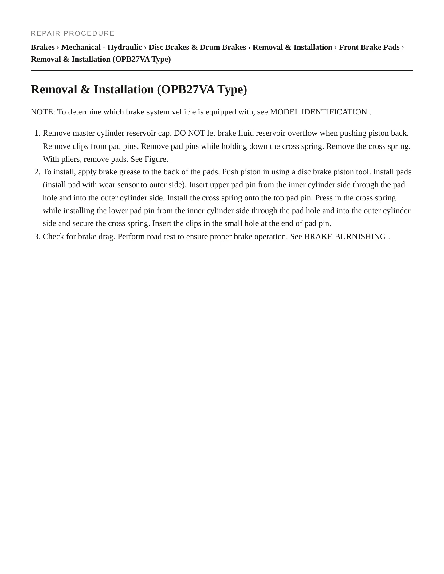 2003 Nissan Sentra service manual page 3