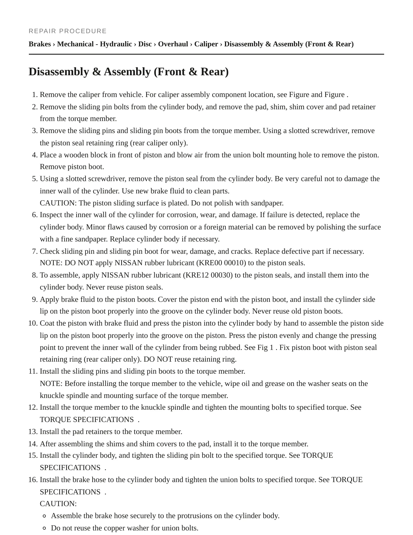 2004 Nissan Maxima service manual page 3