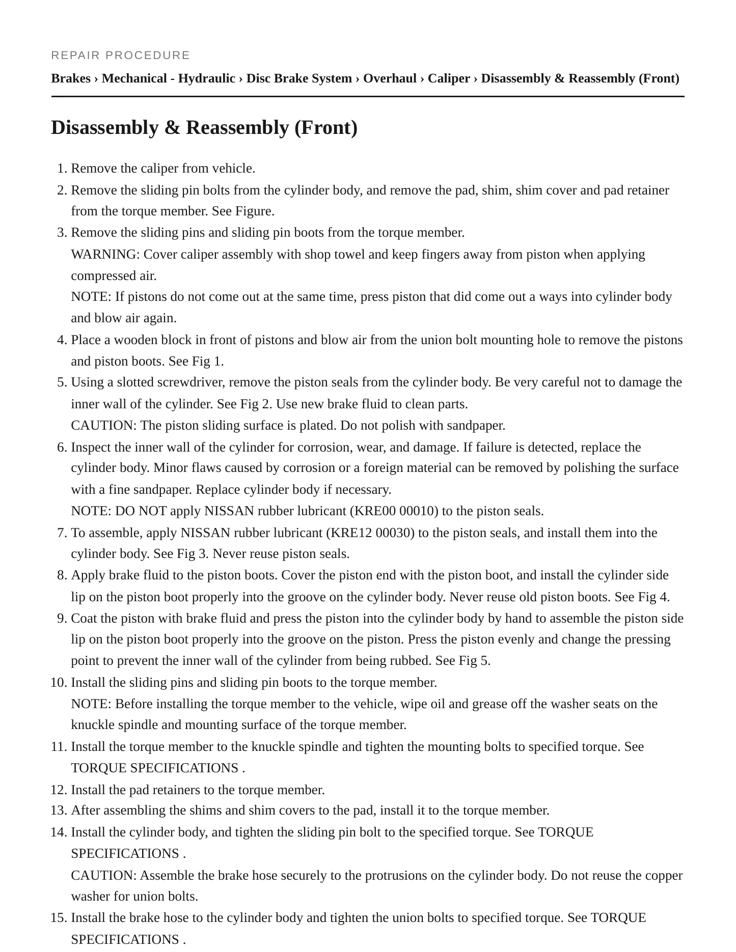 2004 Nissan TITAN service manual page 3