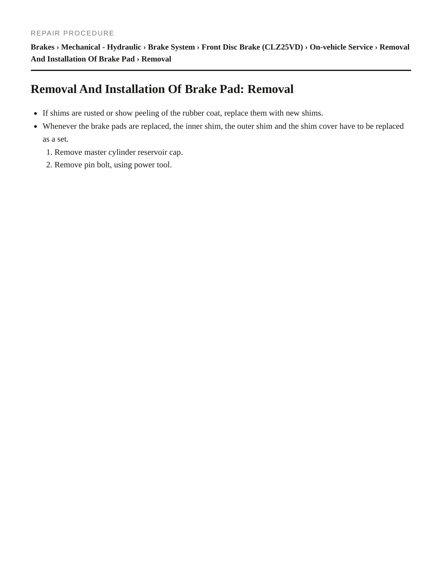 2006 Nissan Altima Service and Repair Manual preview page 5