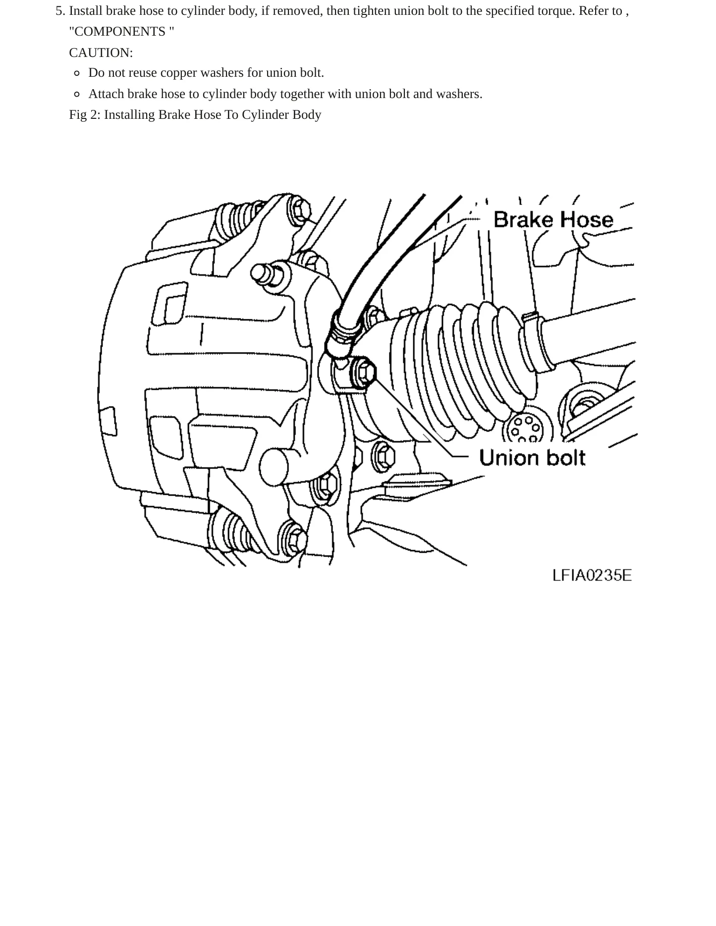 2006 Nissan Pathfinder service manual page 6