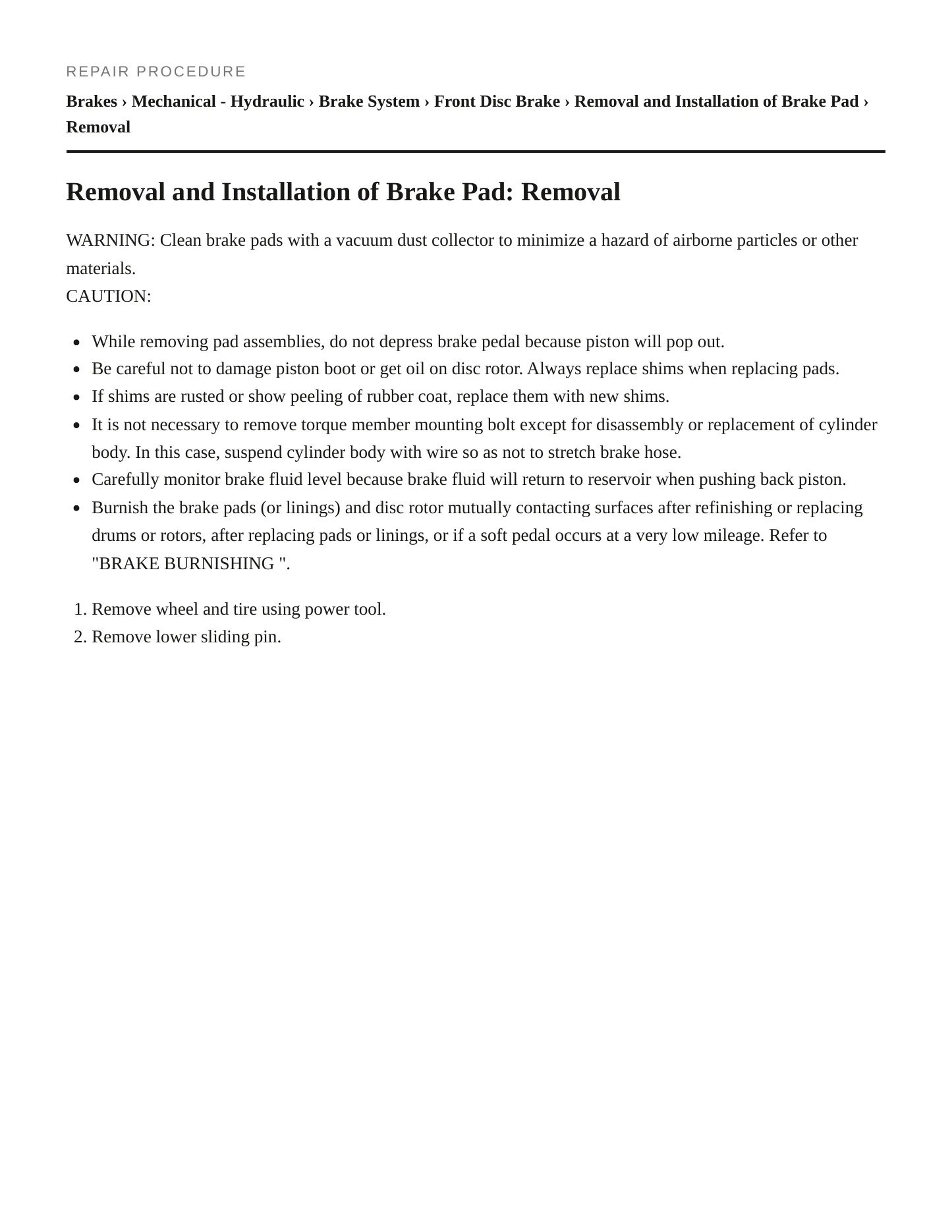 2006 Nissan Quest Service and Repair Manual preview page 5