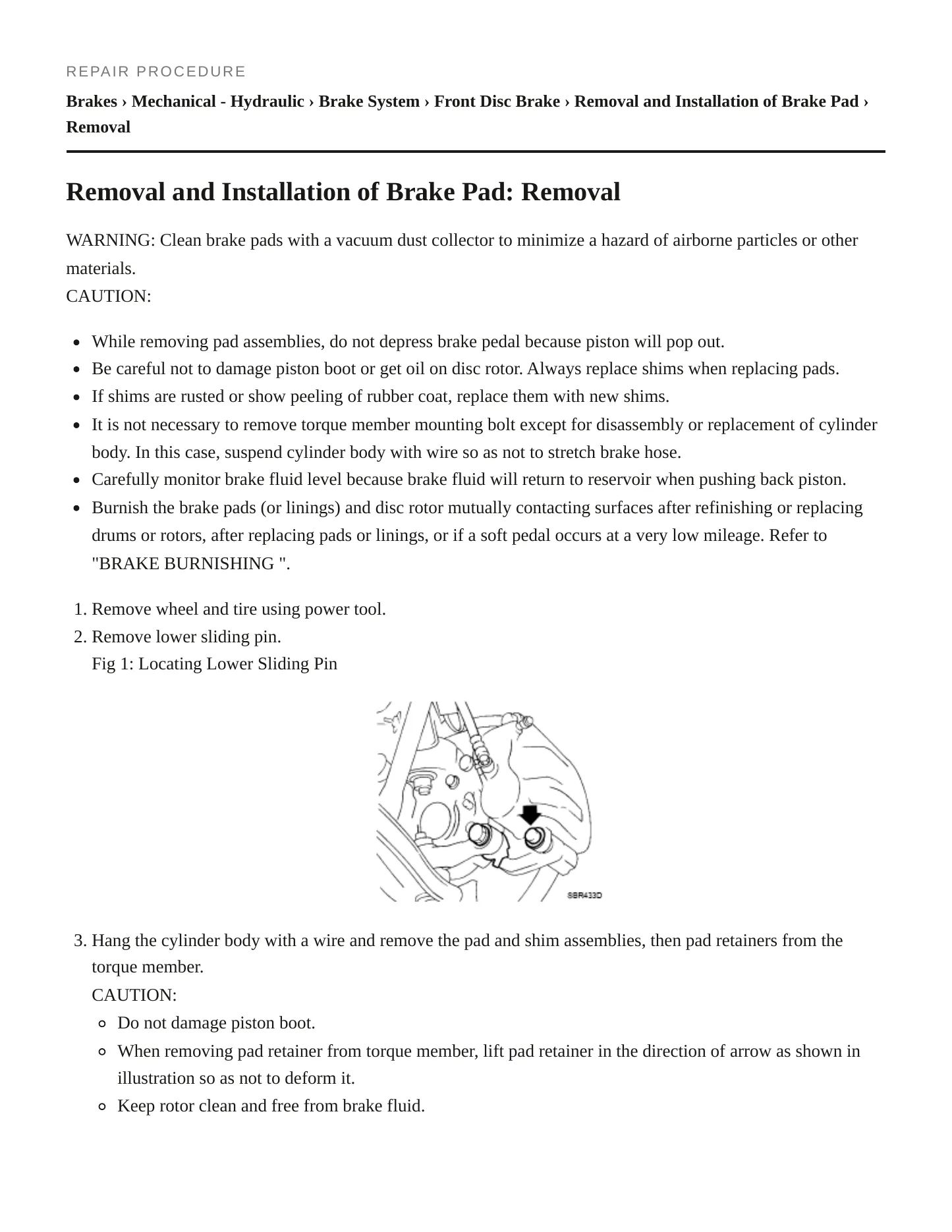 2008 Nissan Quest Service and Repair Manual preview page 5