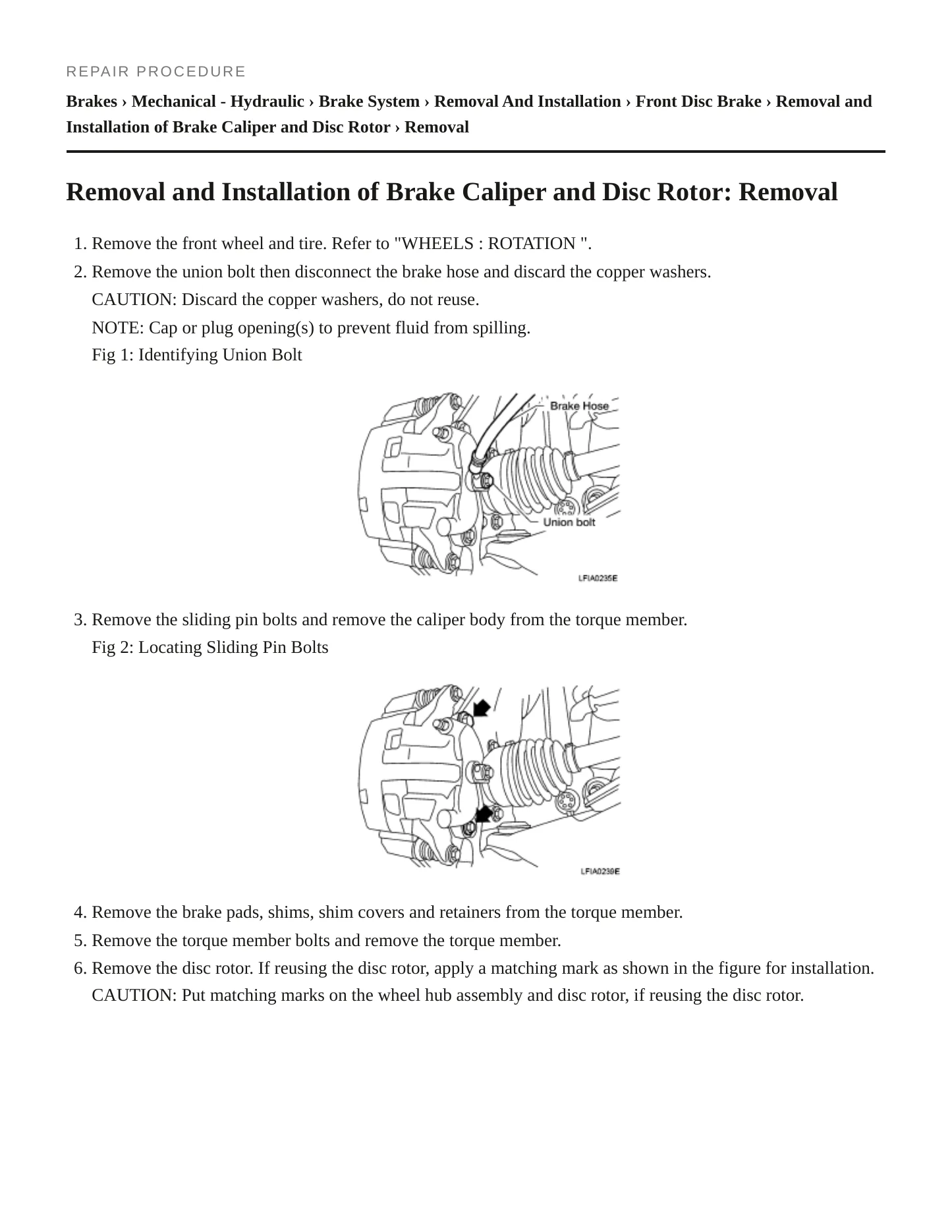 2011 Nissan Frontier service manual page 6