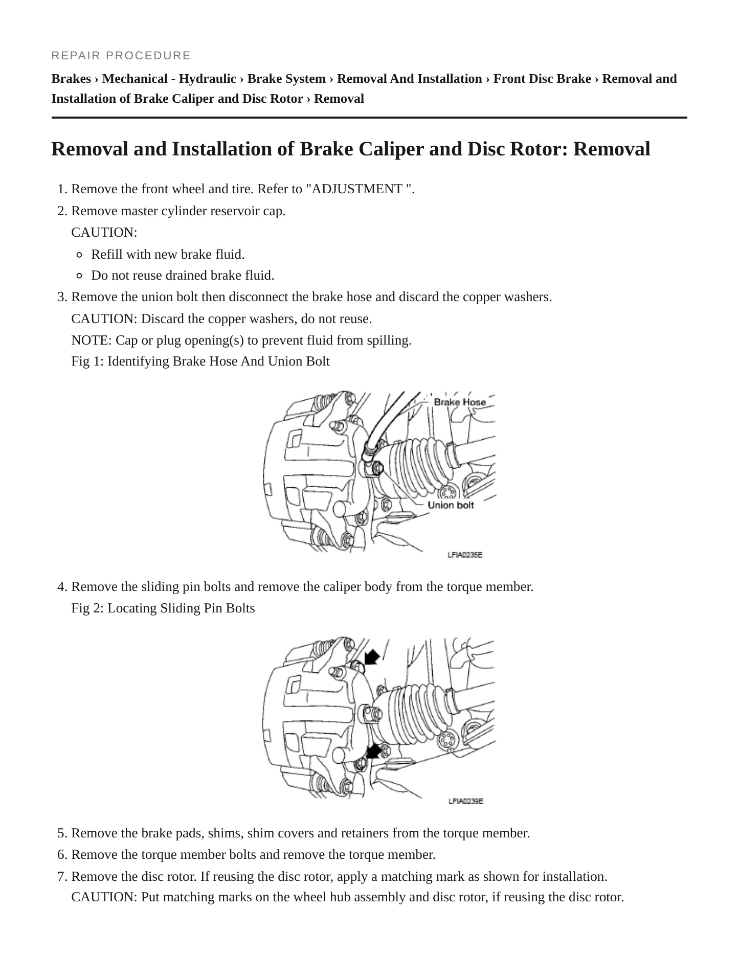 2011 Nissan Xterra service manual page 5