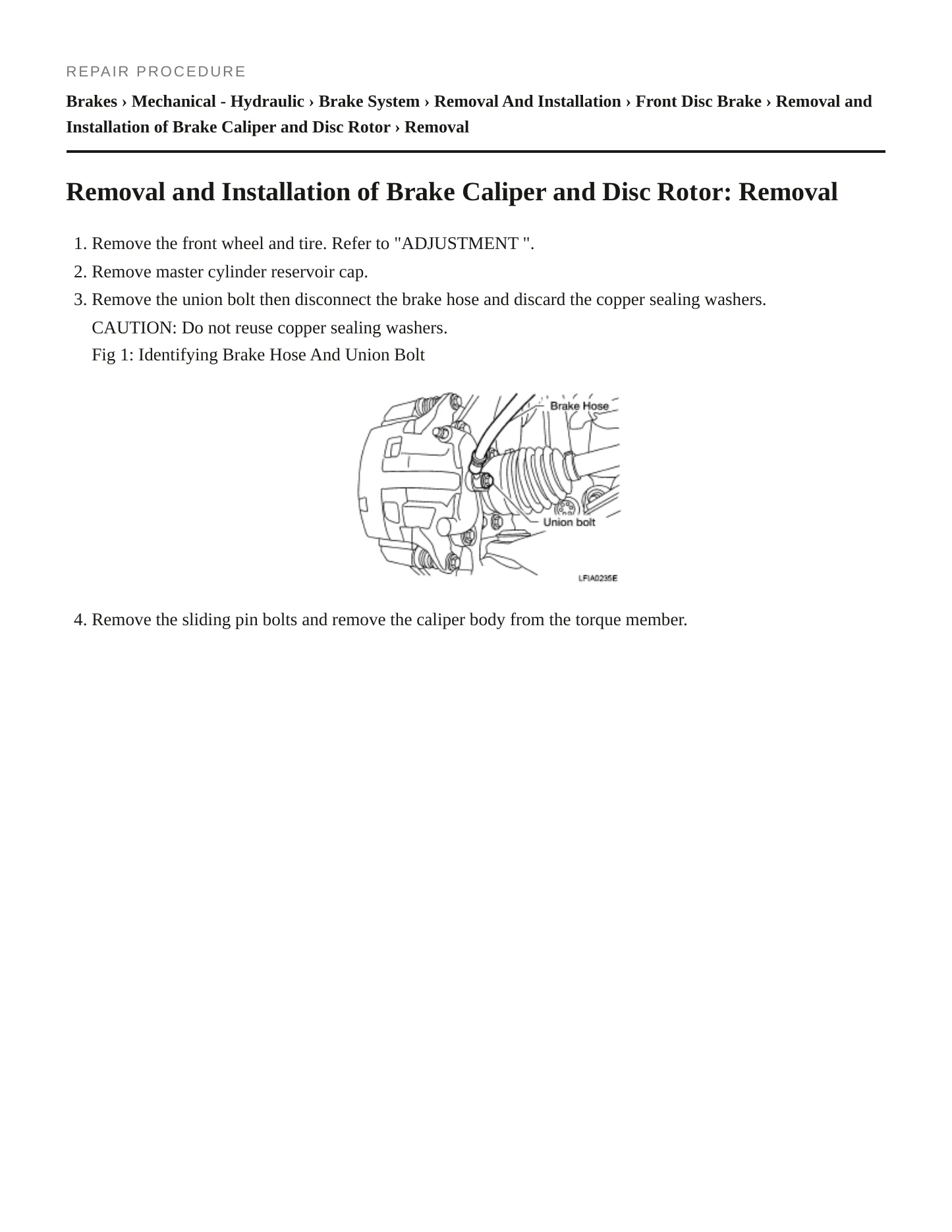 2012 Nissan Pathfinder service manual page 5