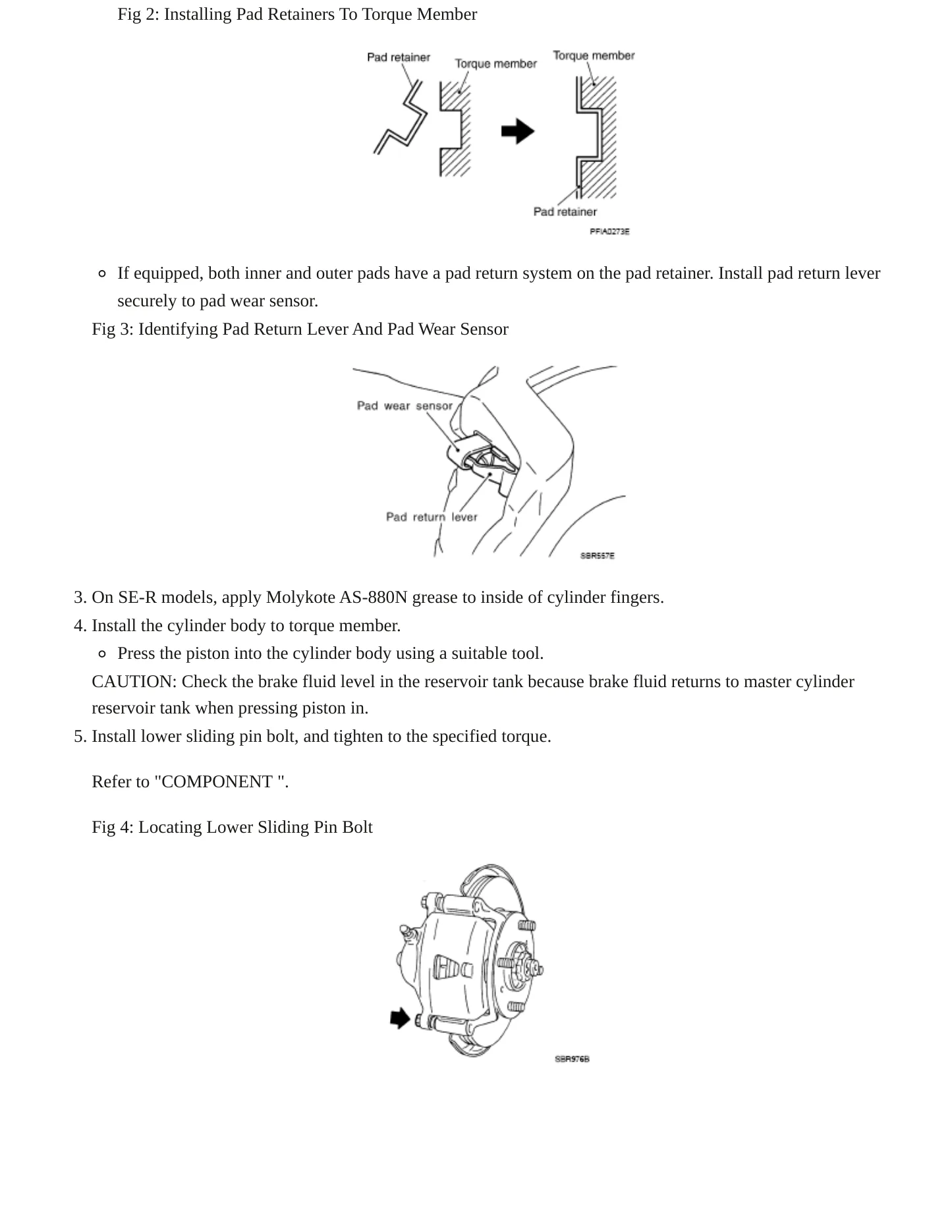 2012 Nissan Sentra Service and Repair Manual preview page 6