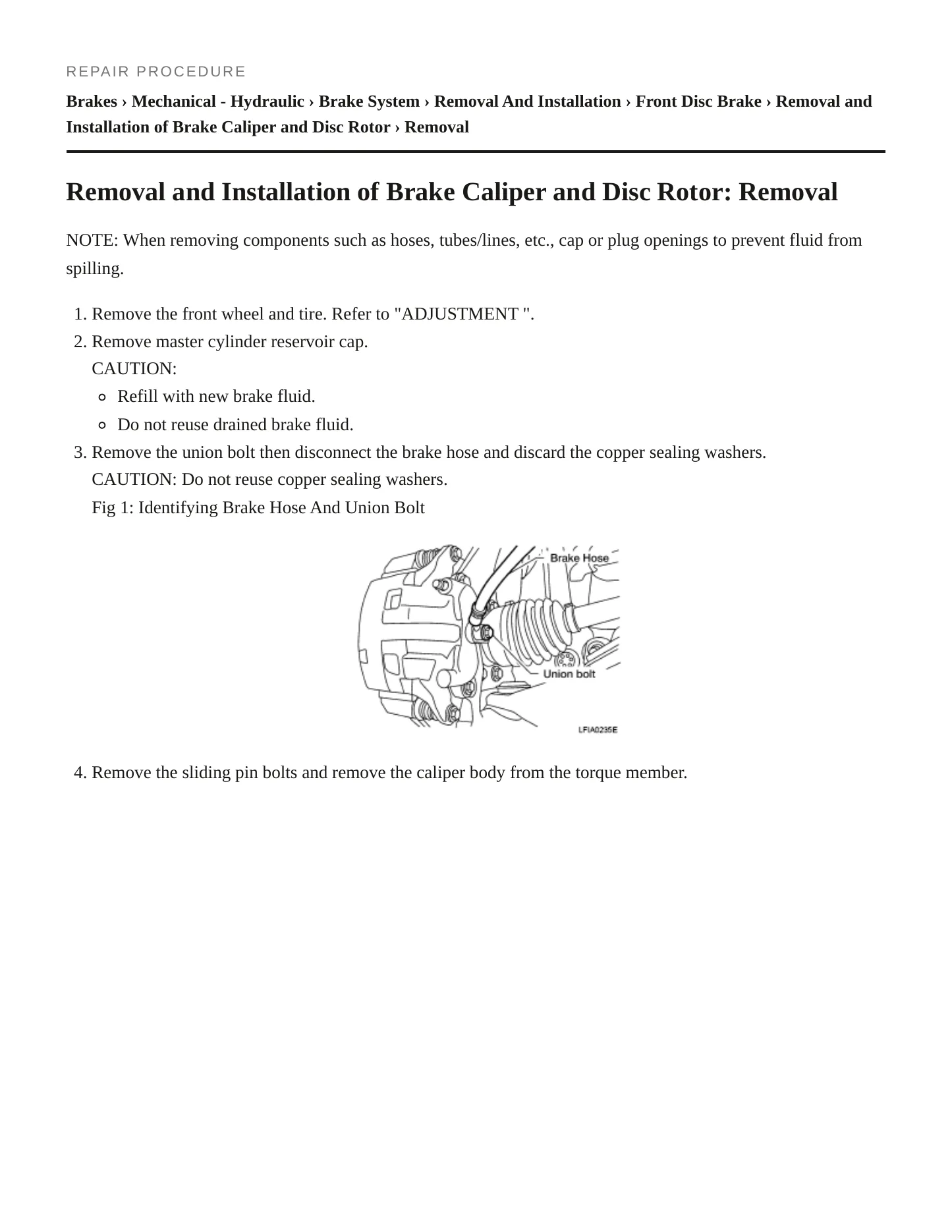 2012 Nissan Xterra service manual page 5