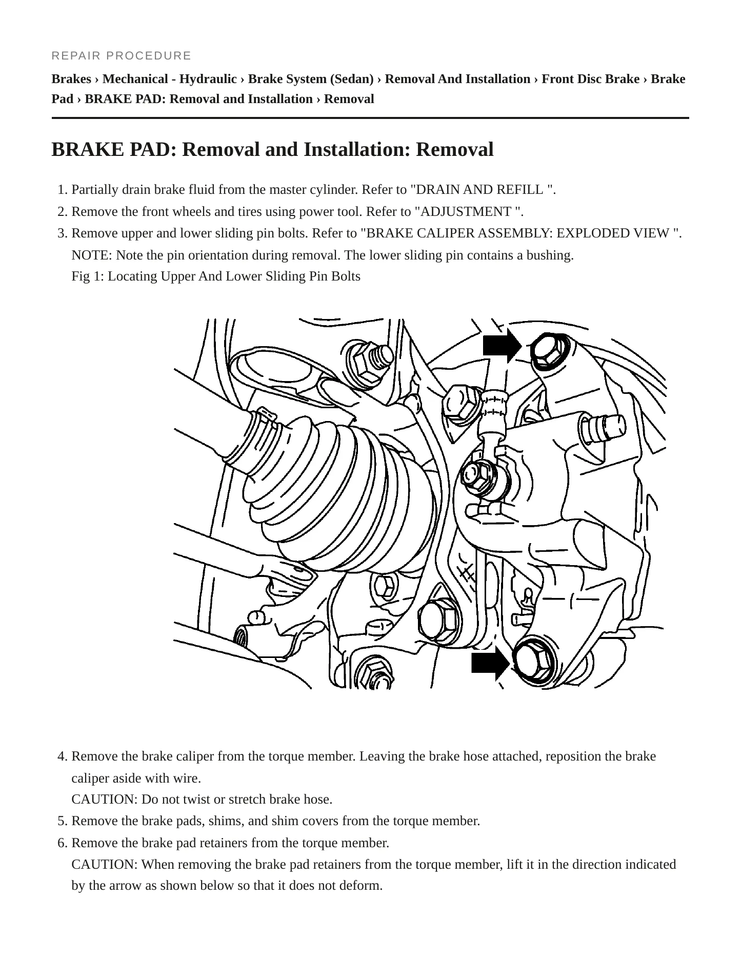 2013 Nissan Altima Service and Repair Manual preview page 5
