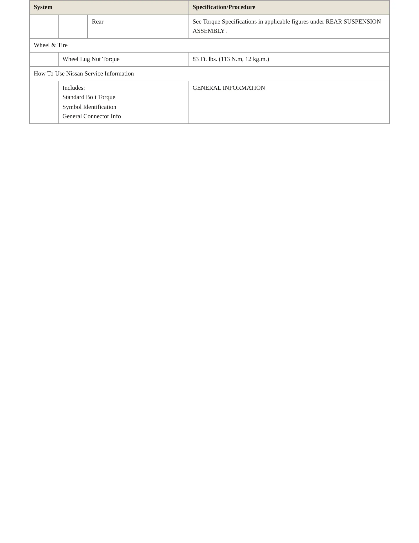 2013 Nissan Maxima Service and Repair Manual preview page 4