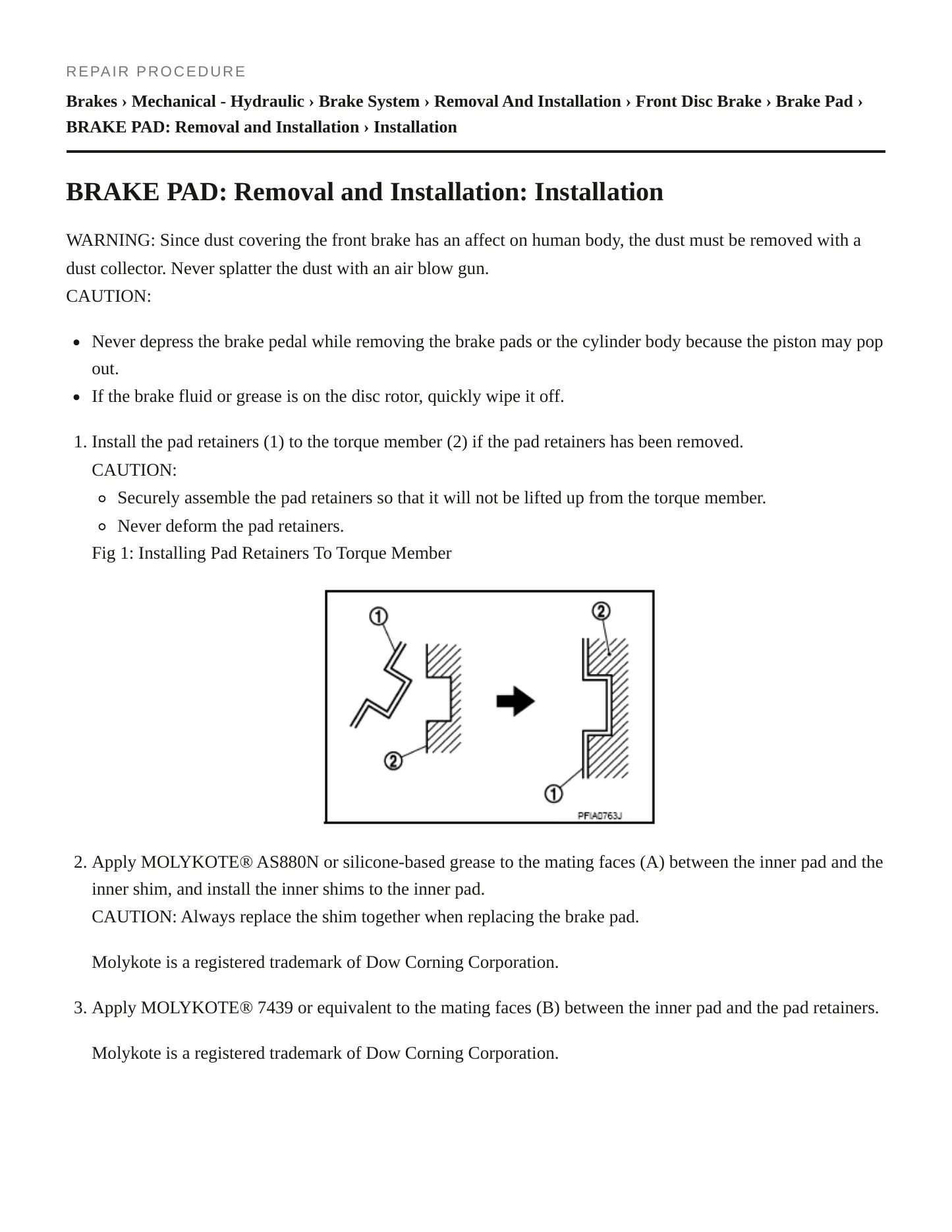 2014 Nissan Juke service manual page 5