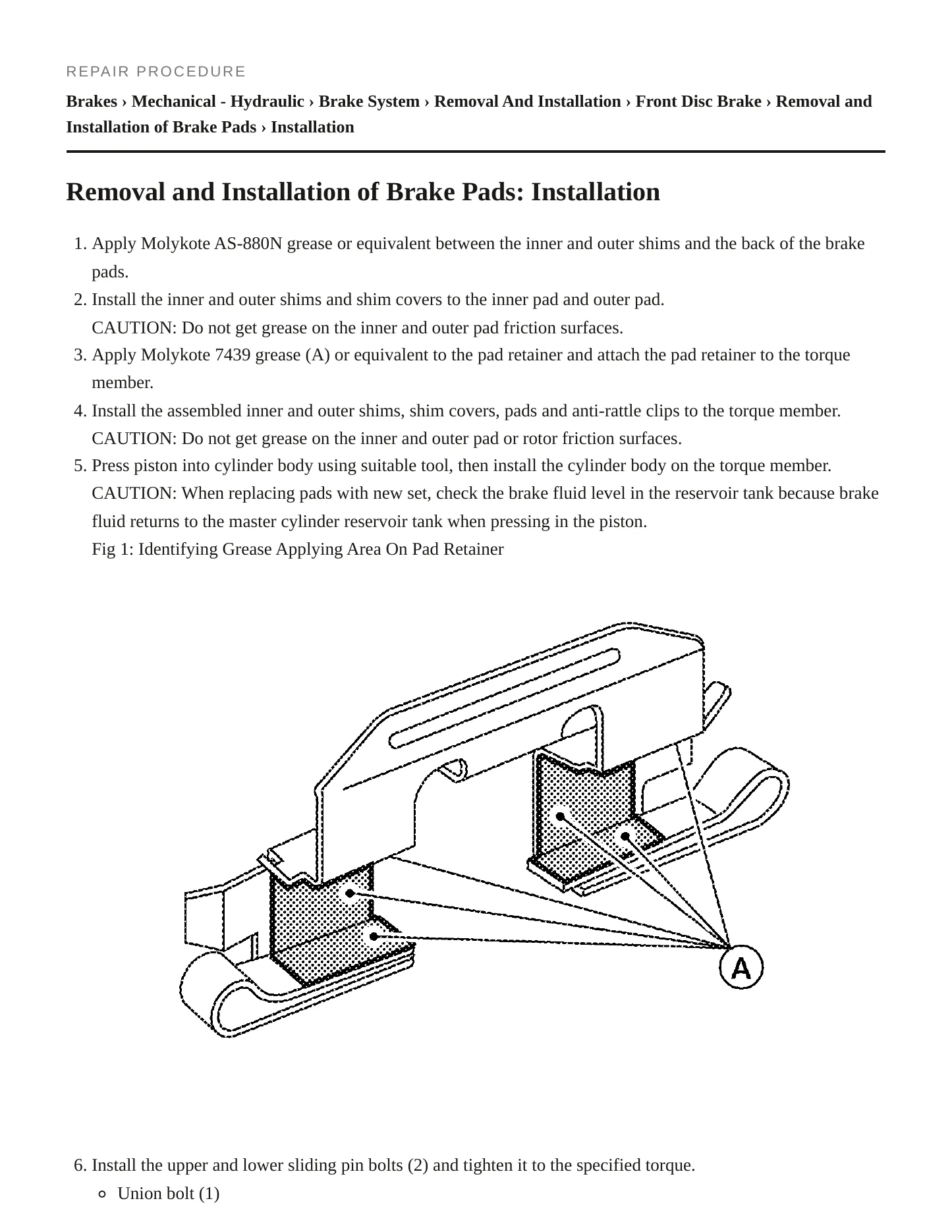 2014 Nissan Maxima Service and Repair Manual preview page 5