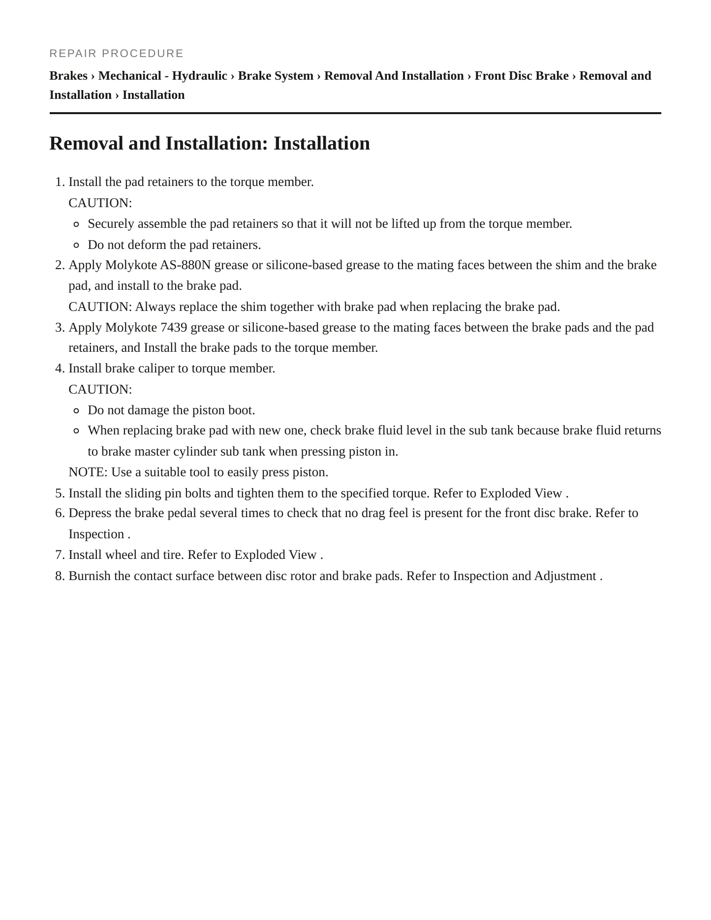 2018 Nissan NV200 Service and Repair Manual preview page 5