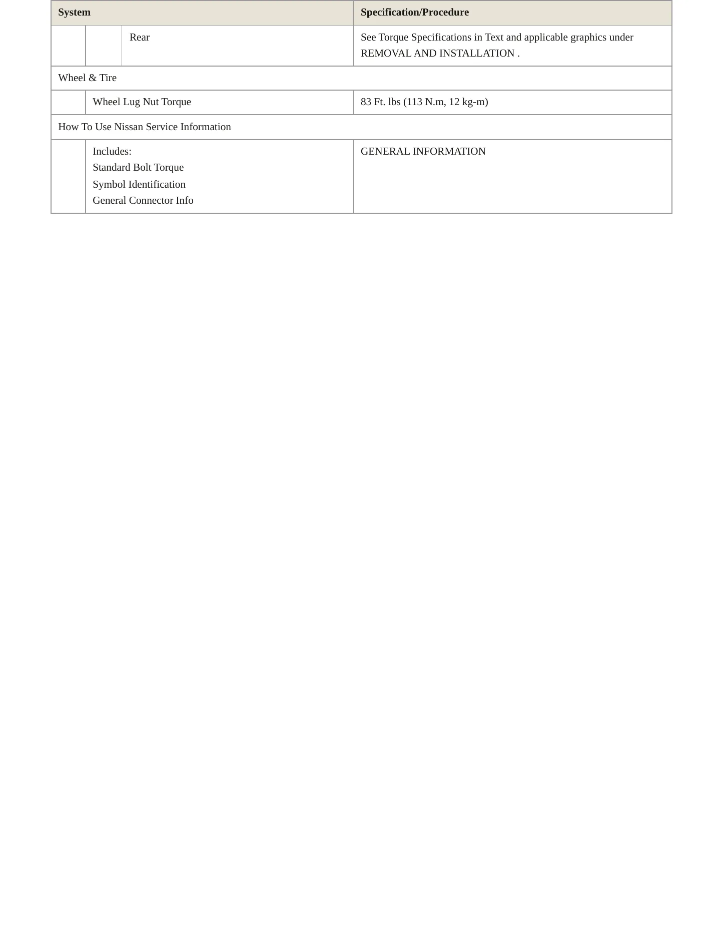 2019 Nissan Pathfinder service manual page 4
