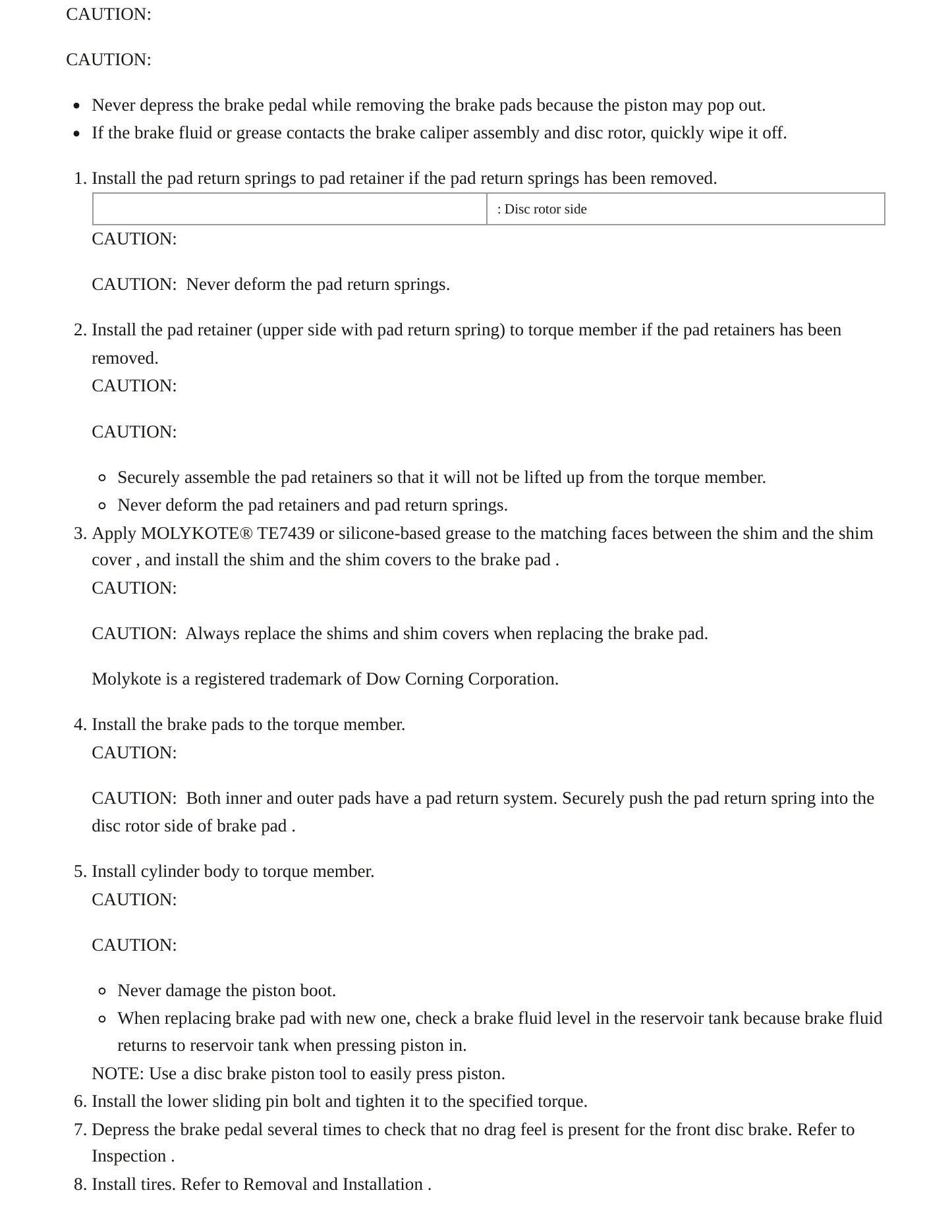 2023 Nissan Rogue Service and Repair Manual preview page 8