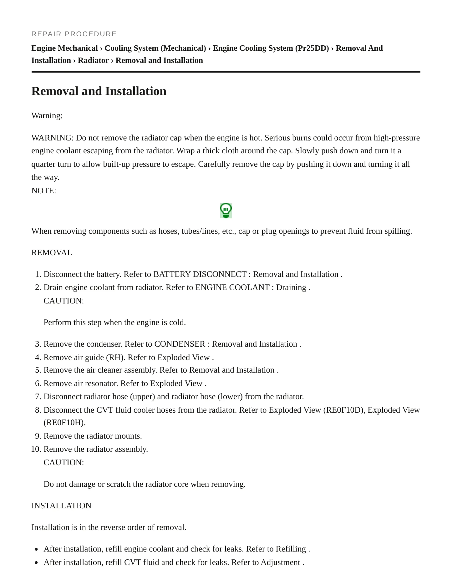 2024 Nissan Altima Service and Repair Manual preview page 5