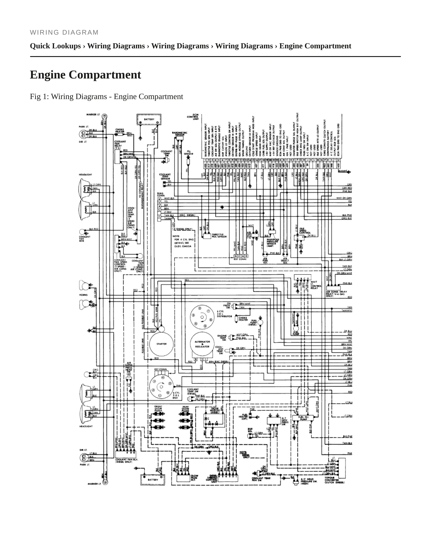 1982 Oldsmobile Cutlass Ciera Service and Repair Manual preview page 7