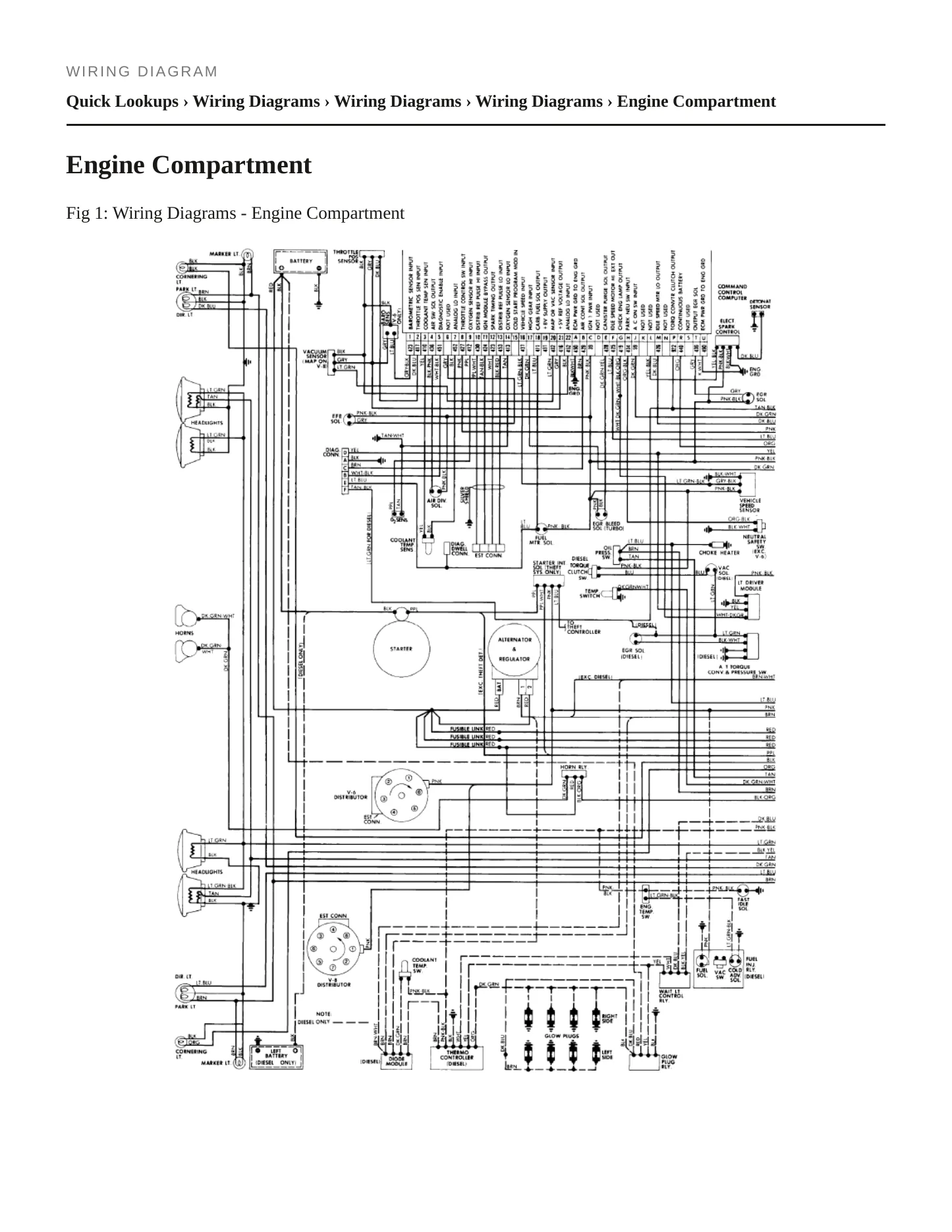 1982 Oldsmobile Toronado Service and Repair Manual preview page 7