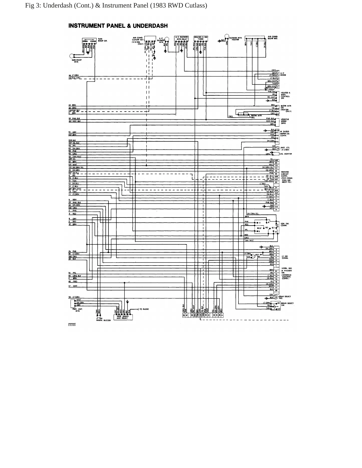 1983 Oldsmobile Custom Cruiser Service and Repair Manual preview page 7