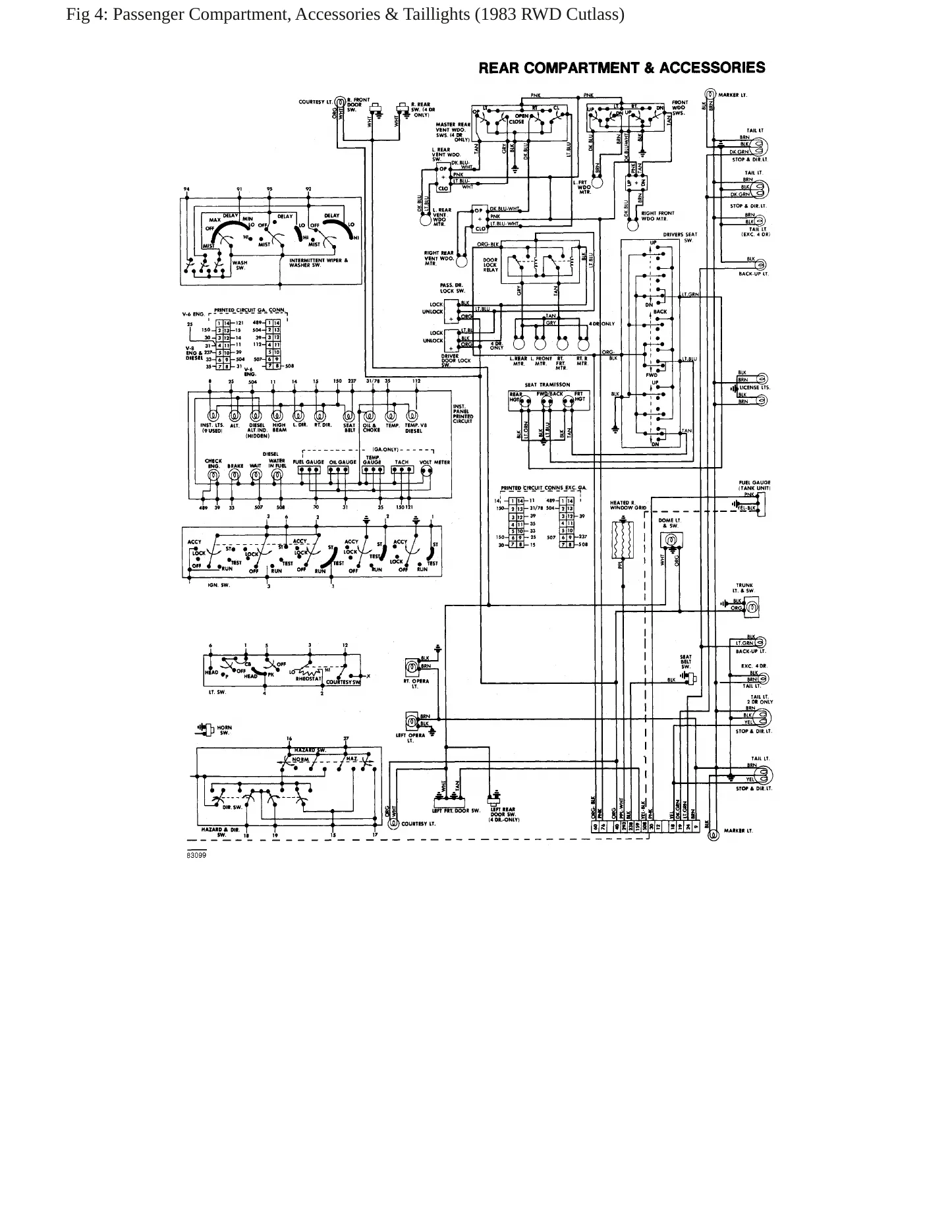 1983 Oldsmobile Custom Cruiser Service and Repair Manual preview page 8