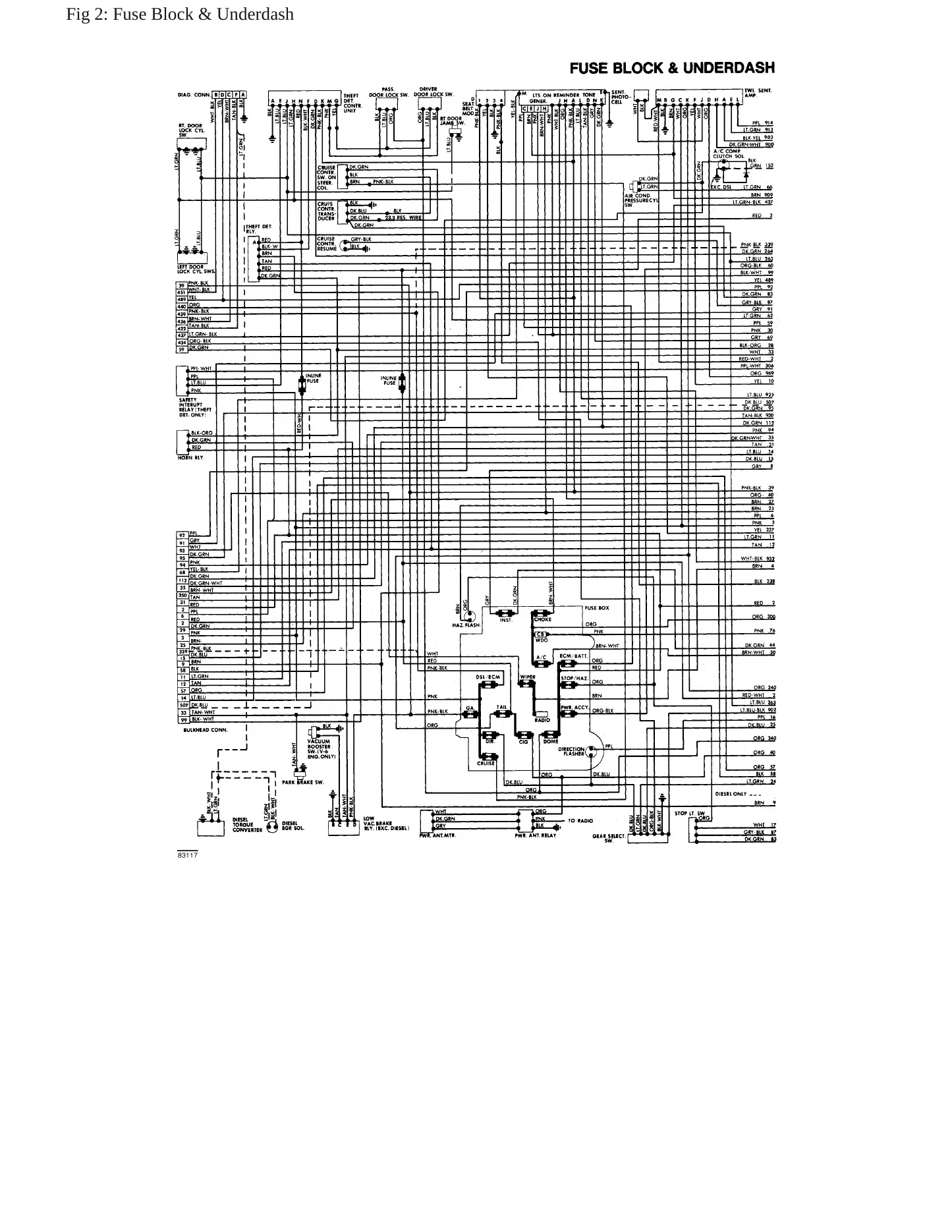 1983 Oldsmobile Toronado Service and Repair Manual preview page 6