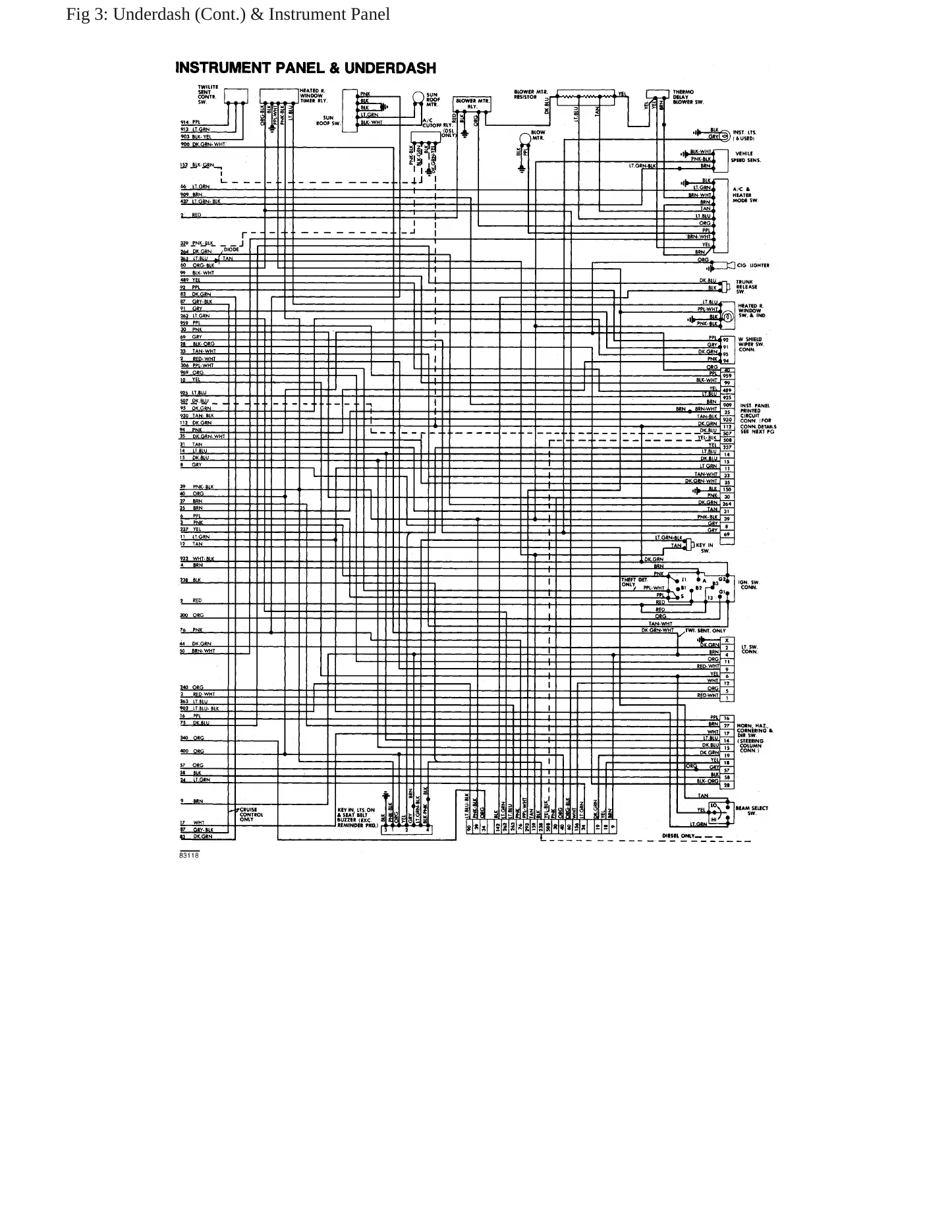 1983 Oldsmobile Toronado Service and Repair Manual preview page 7