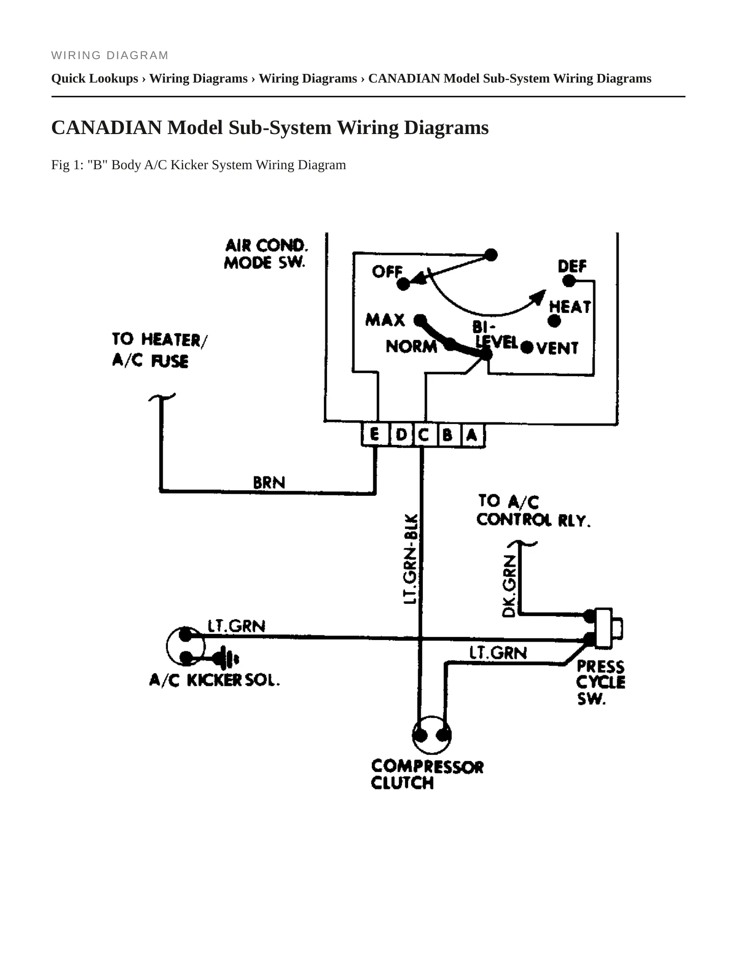 1984 Oldsmobile Custom Cruiser Service and Repair Manual preview page 5