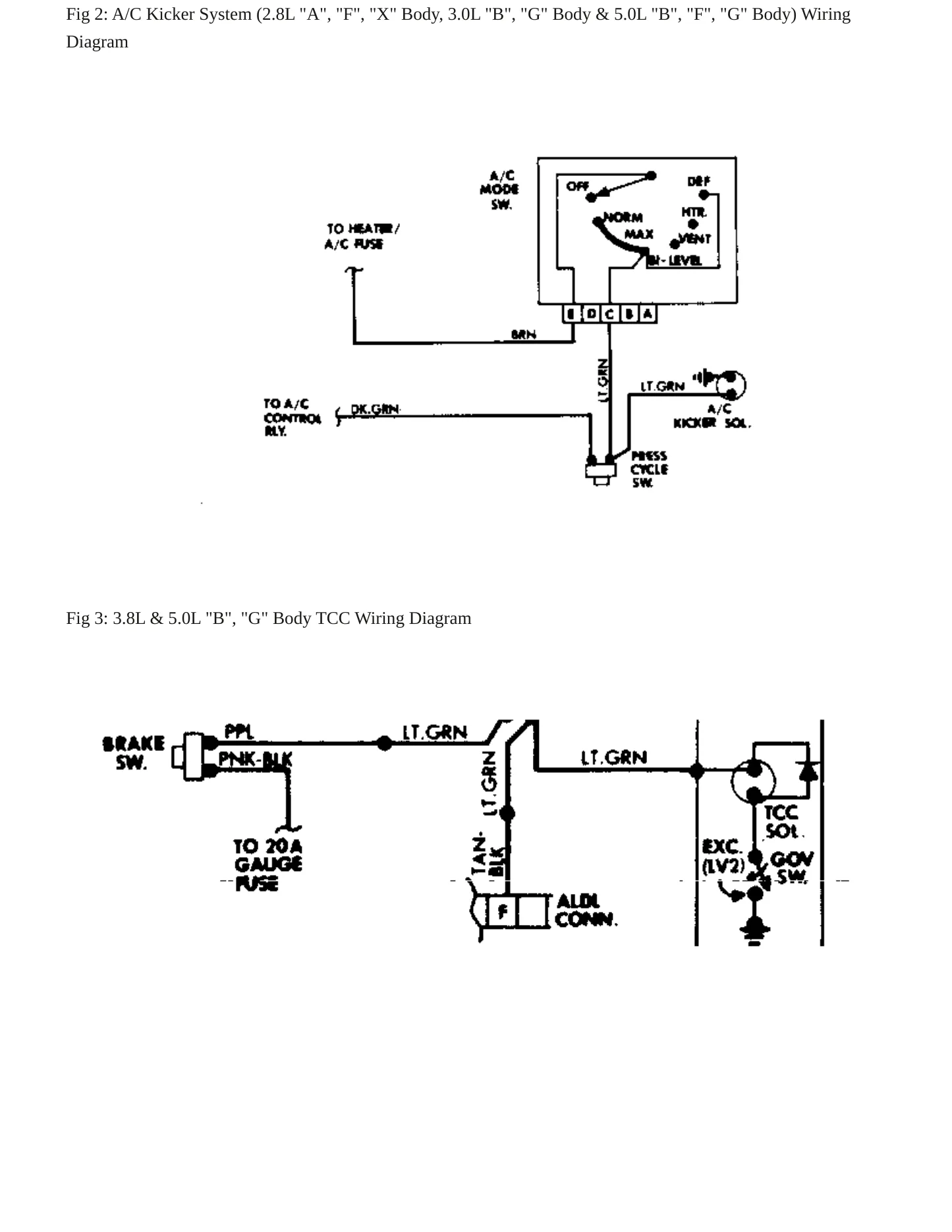 1984 Oldsmobile Custom Cruiser Service and Repair Manual preview page 6