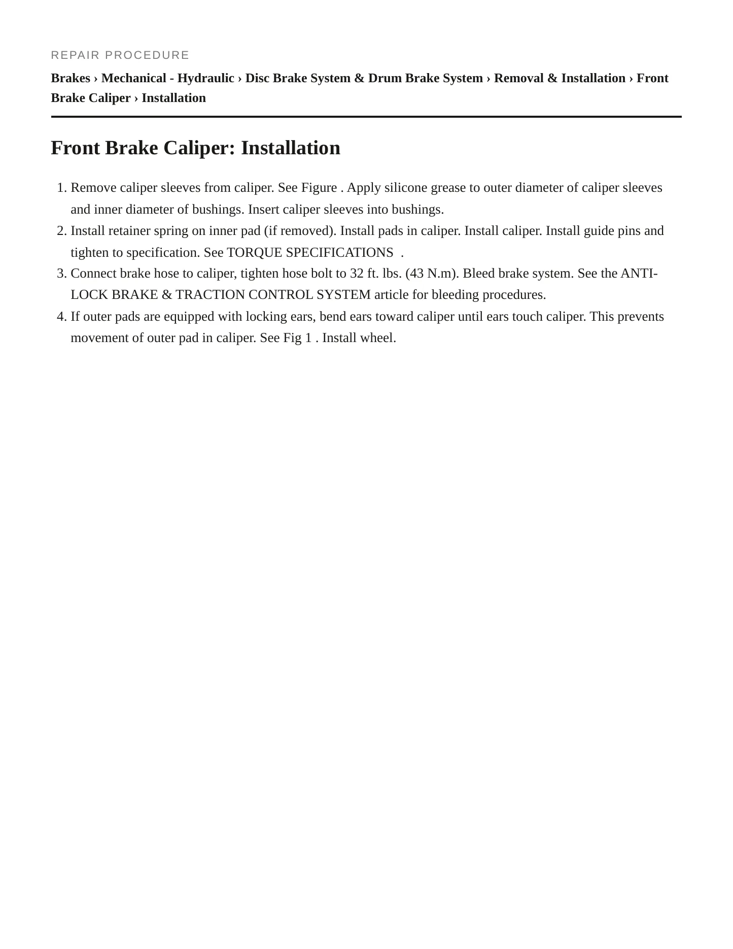 1995 Oldsmobile Silhouette Service and Repair Manual preview page 5
