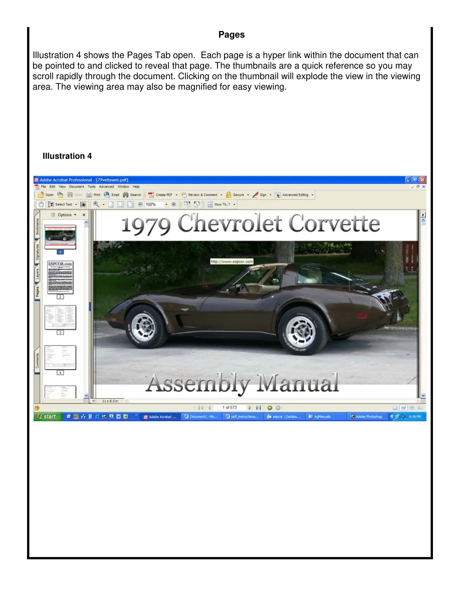 Oliver 1650 Tractor Service & Repair Manual preview page 5