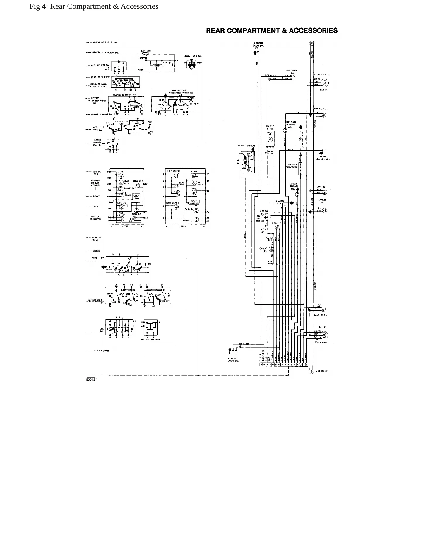 1983 Plymouth Scamp Service and Repair Manual preview page 8