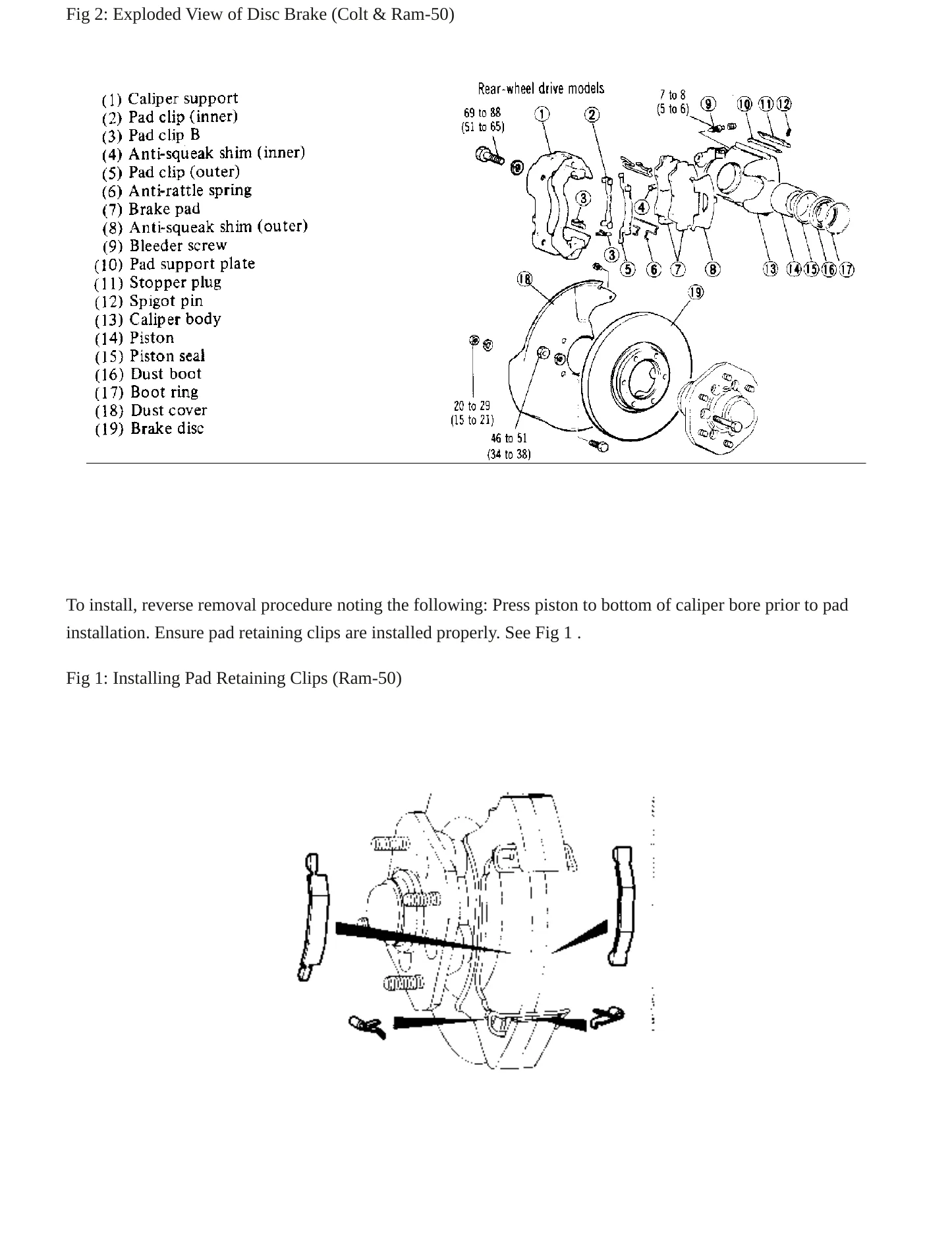 1984 Plymouth Colt Service and Repair Manual preview page 4
