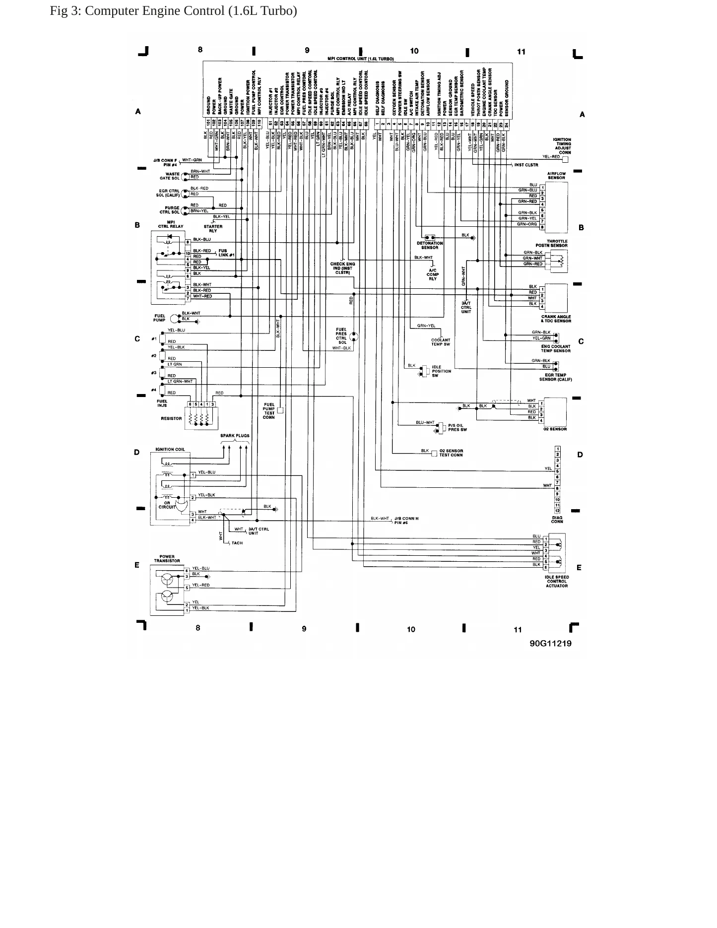 1989 Plymouth Colt Service and Repair Manual preview page 7