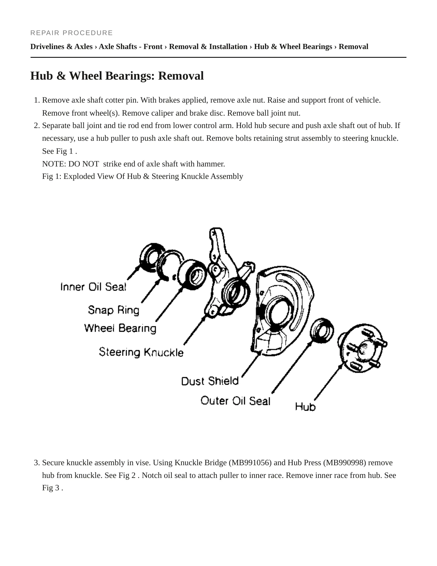 1990 Plymouth Laser Service and Repair Manual preview page 3