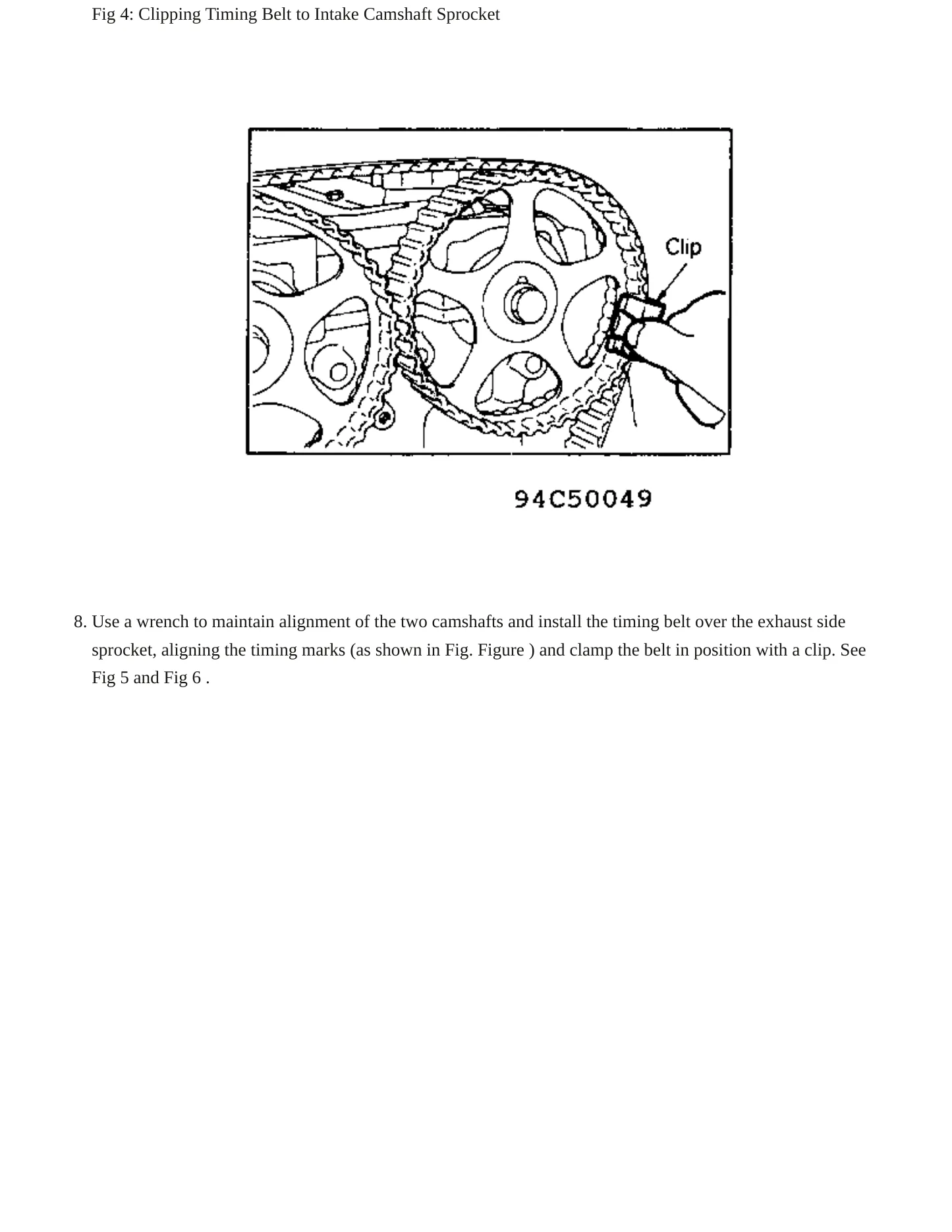 1993 Plymouth Laser Service and Repair Manual preview page 6