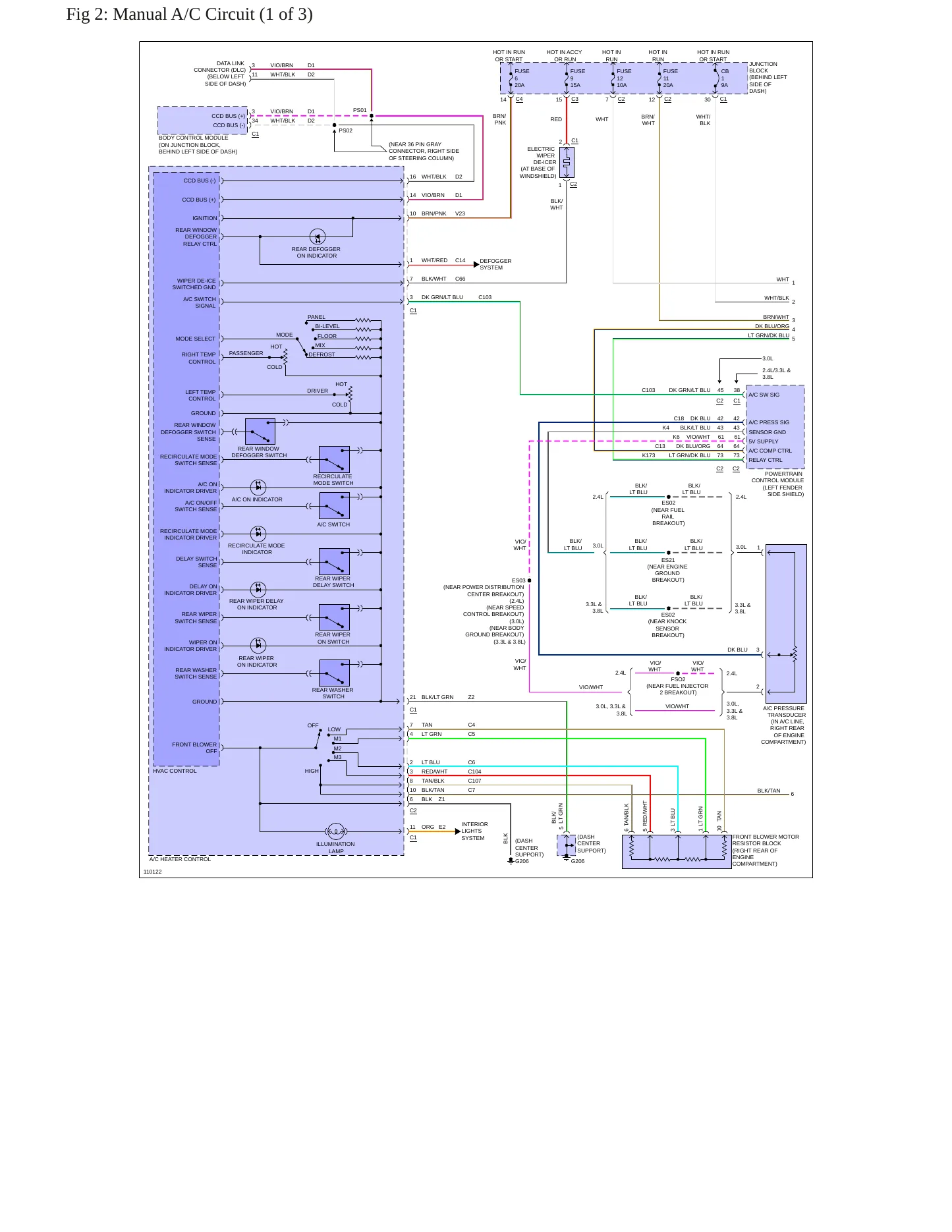 1999 Plymouth Voyager Service and Repair Manual preview page 7